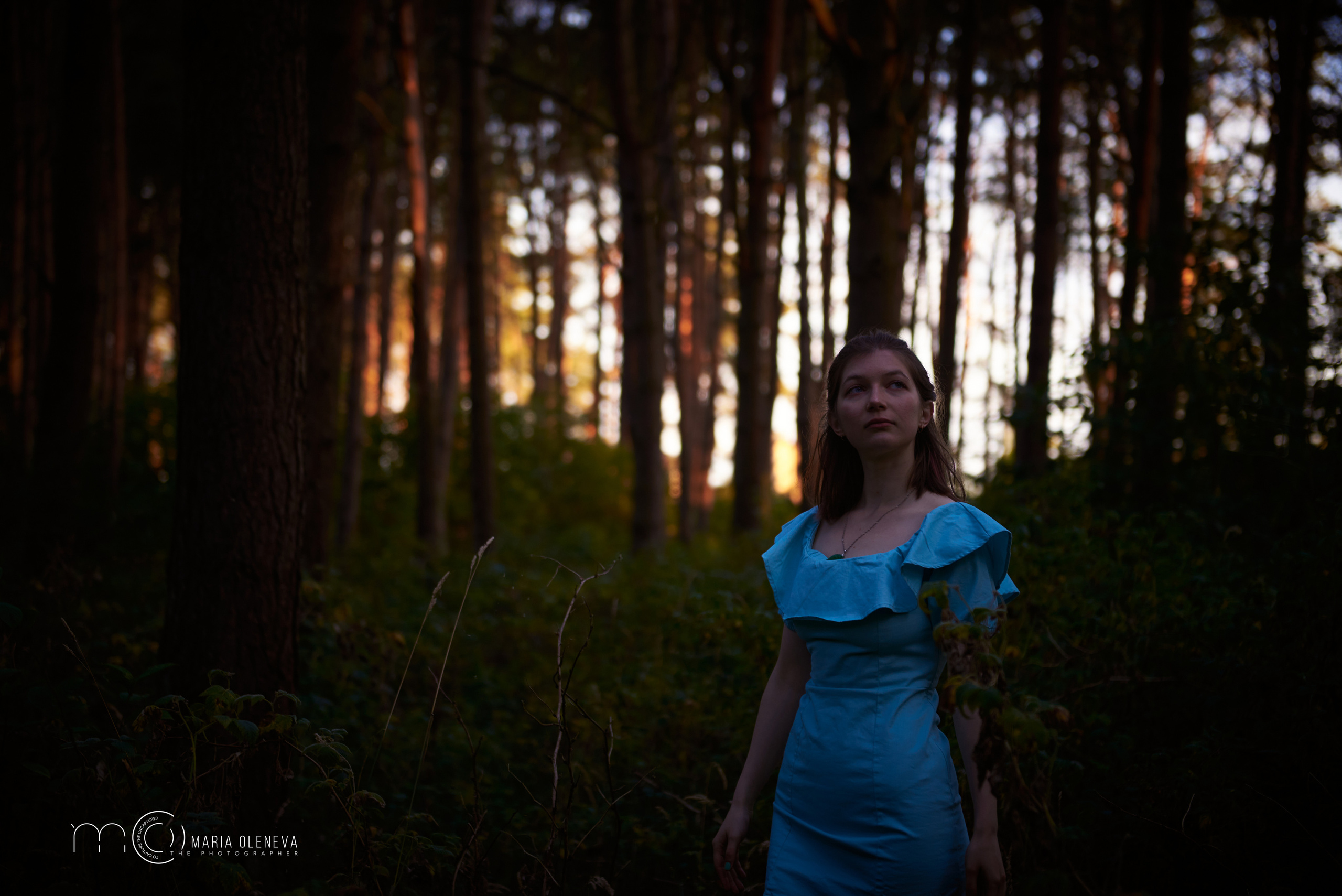 Кристина на рассвете. Фотограф Мария Оленева