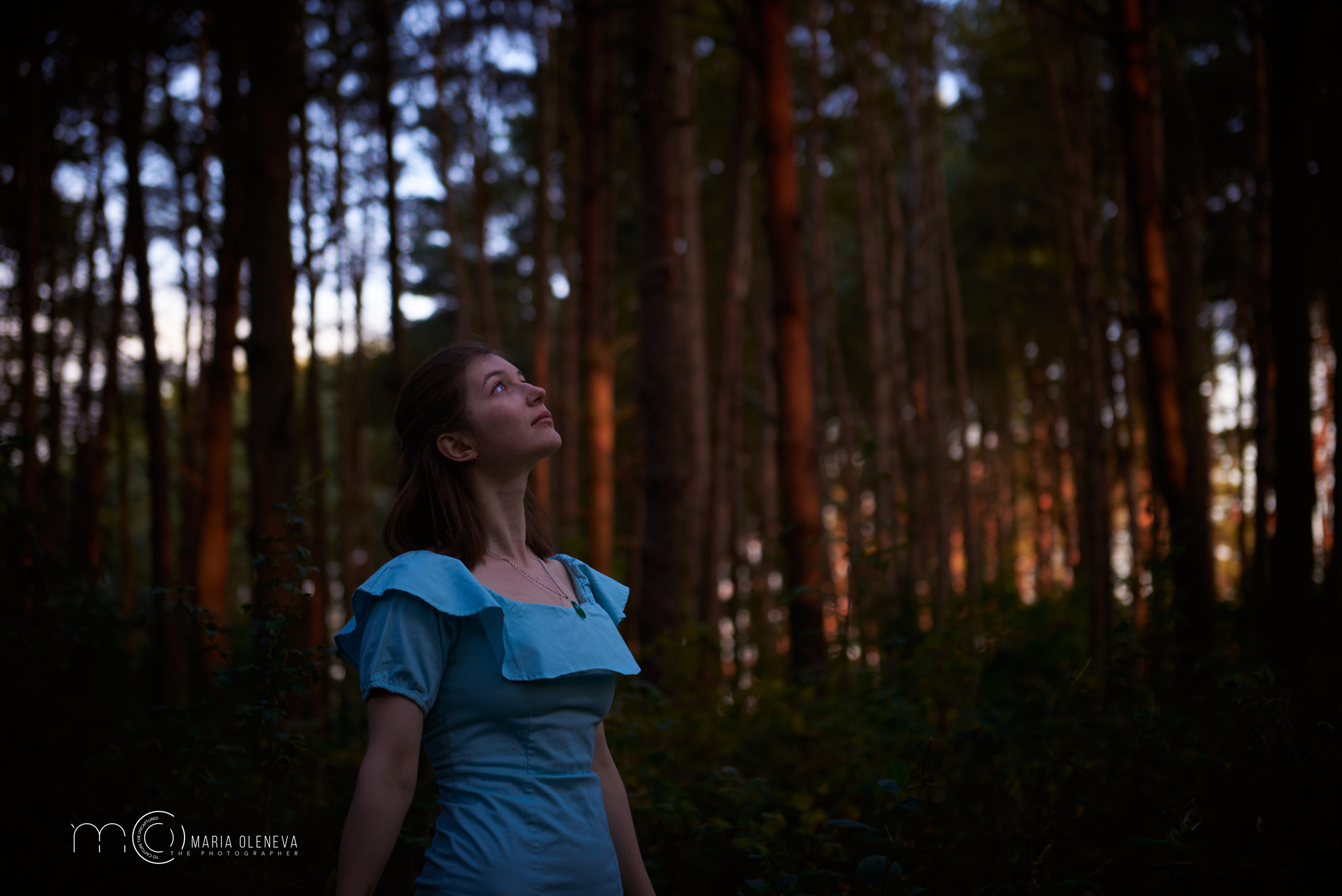 Кристина на рассвете. Фотограф Мария Оленева