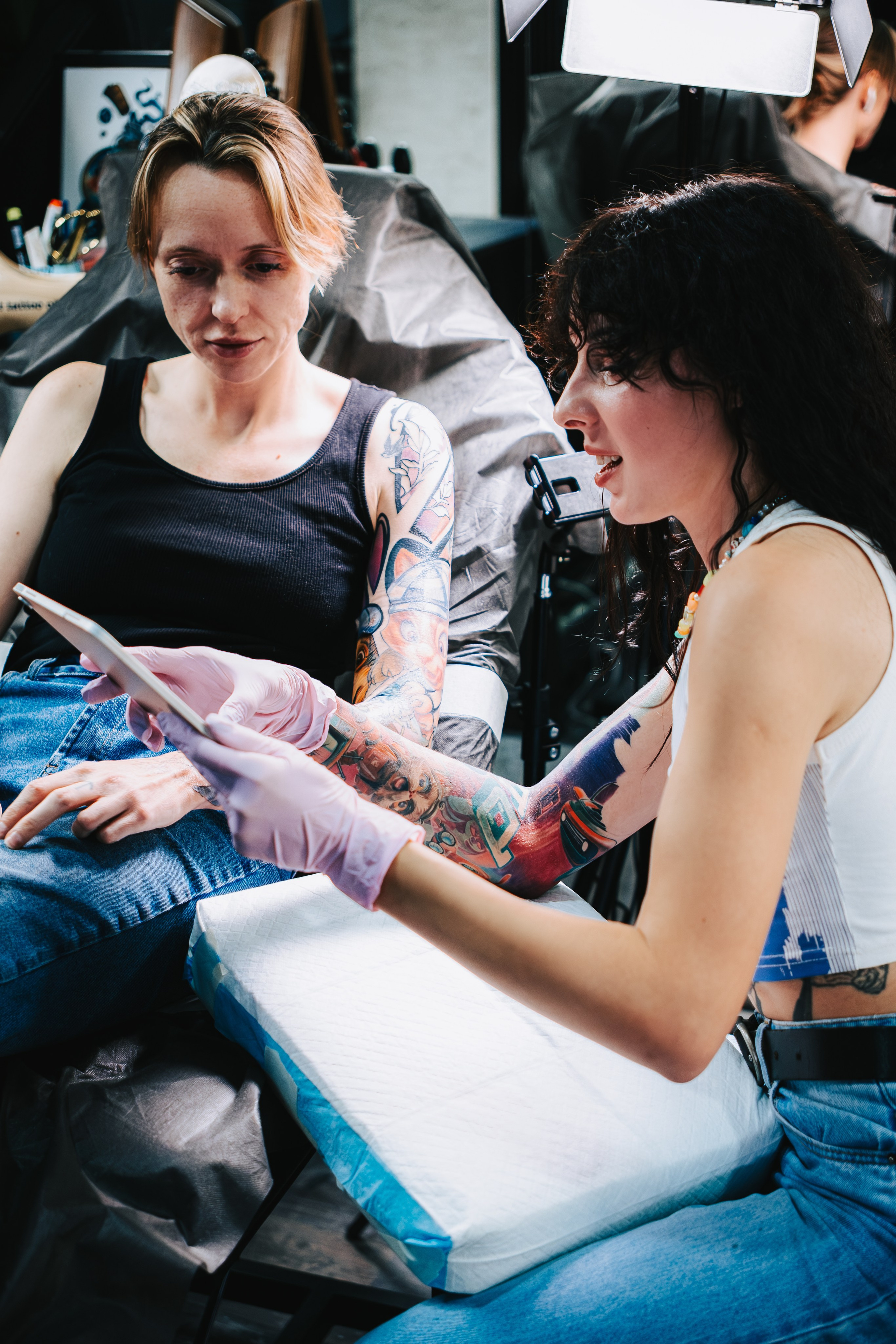 Съемка для личного бренда Kolesnikova Tattoo. Коммерческий и Портретный Фотограф Симферополь Крым Максим Махо