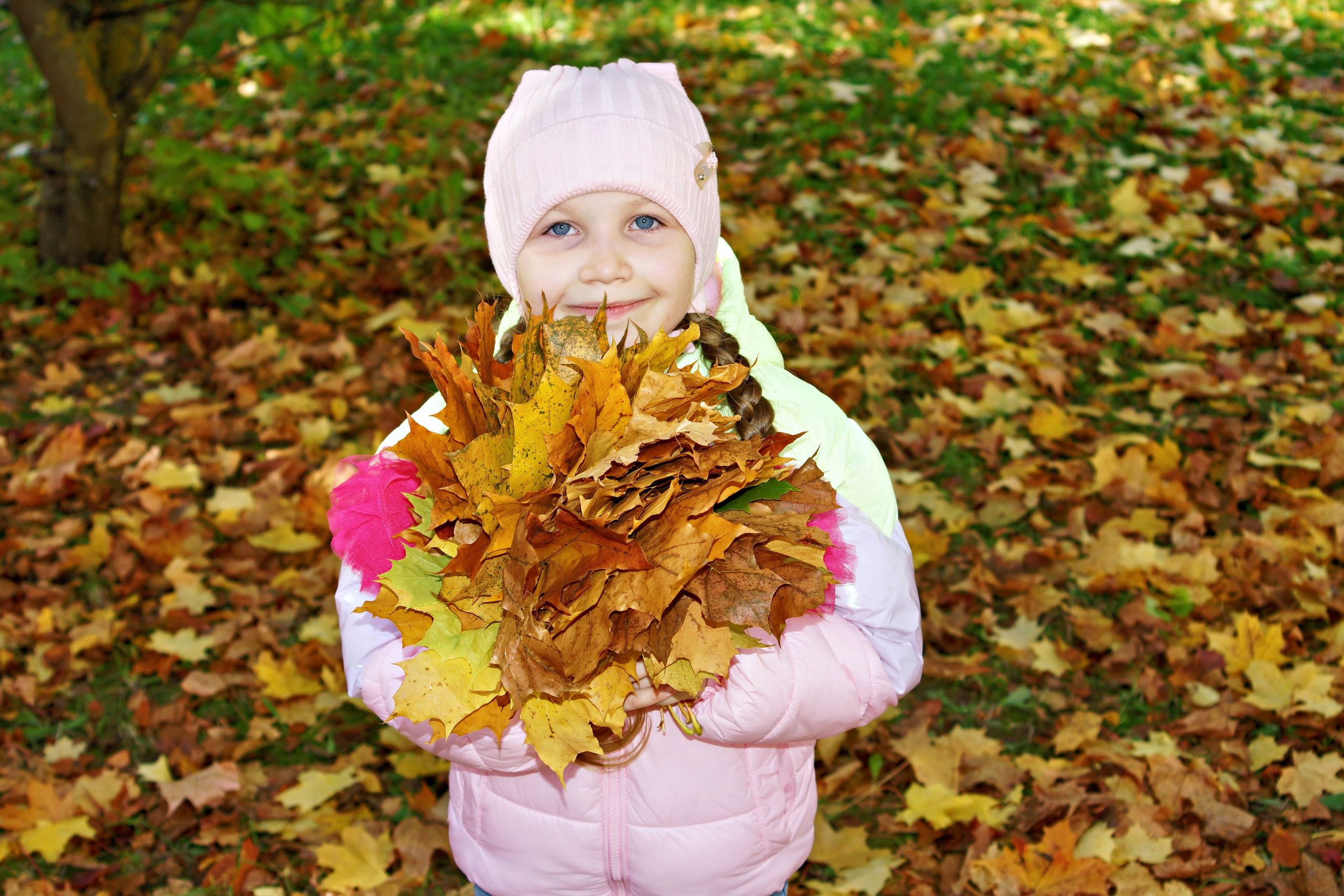 Осенняя фотосессия в детском саду г. Йошкар-Ола