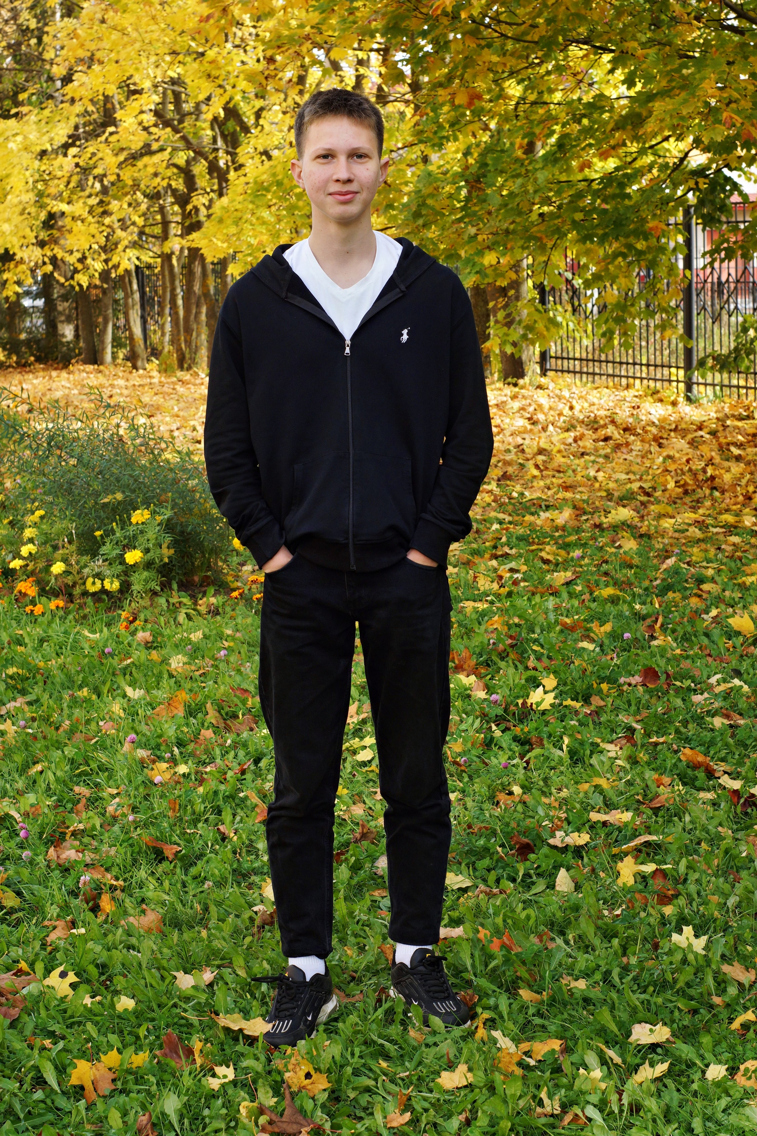 Осенняя фотосессия в школе г. Йошкар-Ола