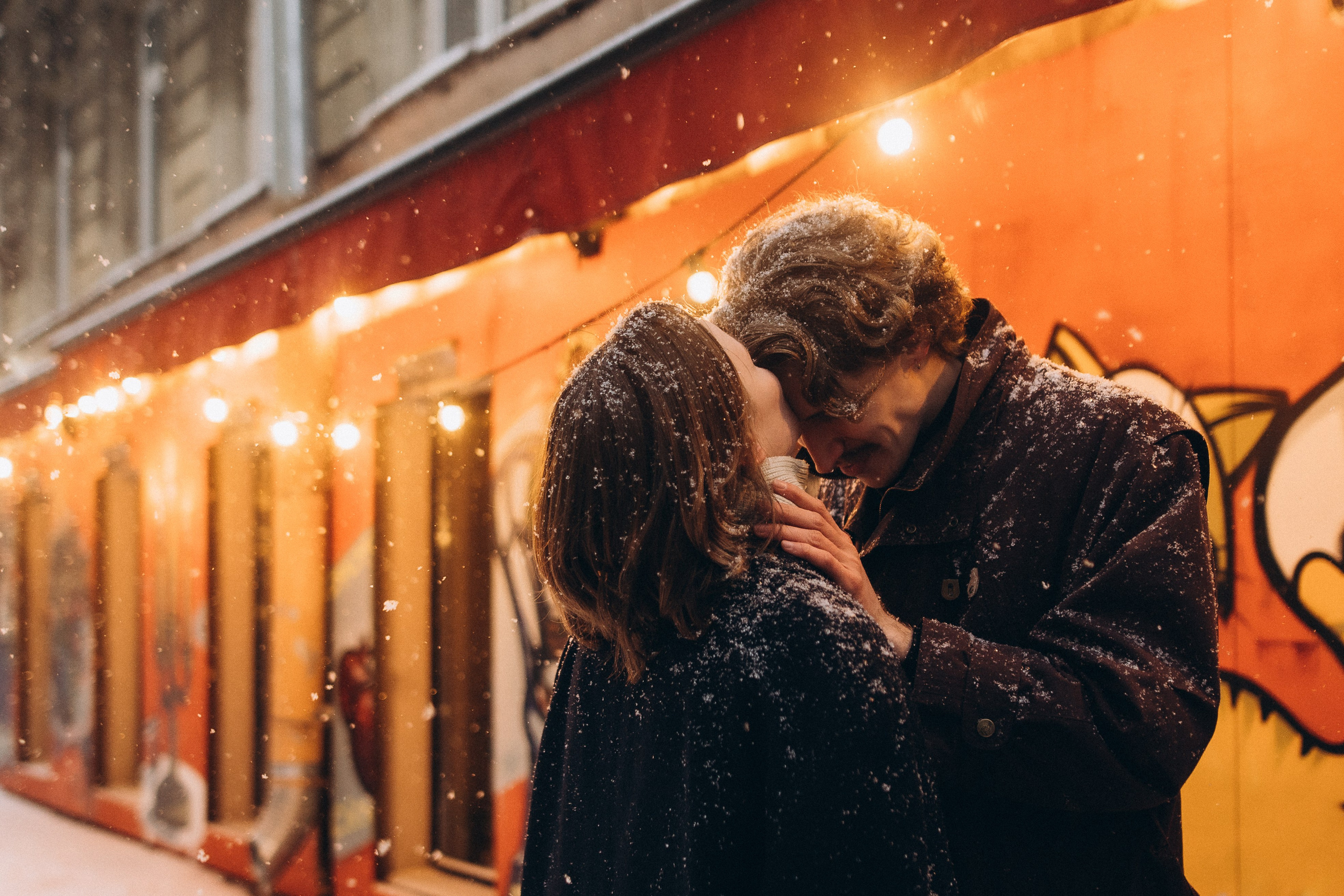 Снежная лав стори. Фотограф ПИТЕР СПБ Надежда Баранова