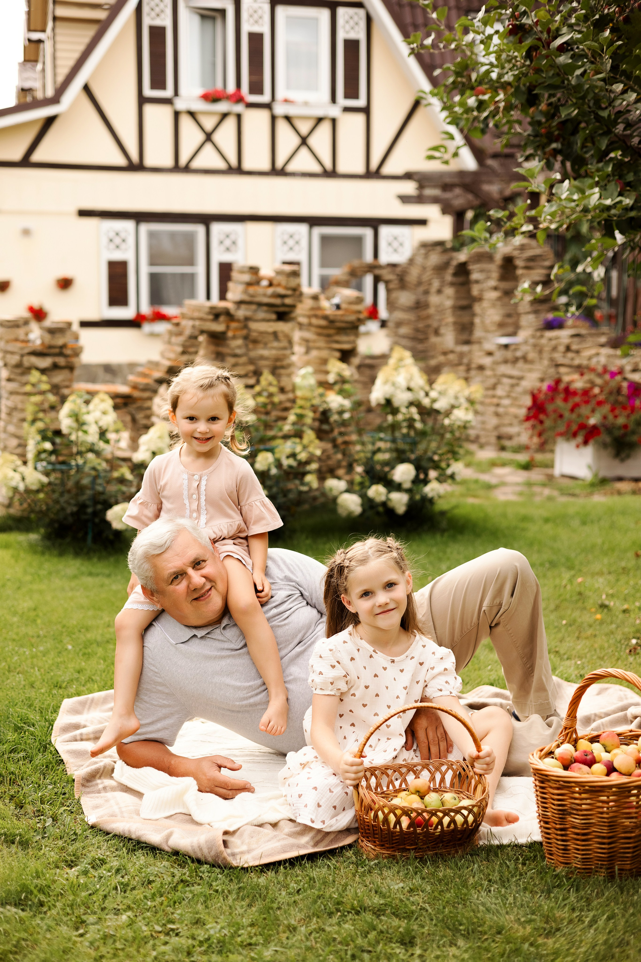Съемка большой семьи в загородном доме. Семейный фотограф в Екатеринбурге Маргарита Курносова