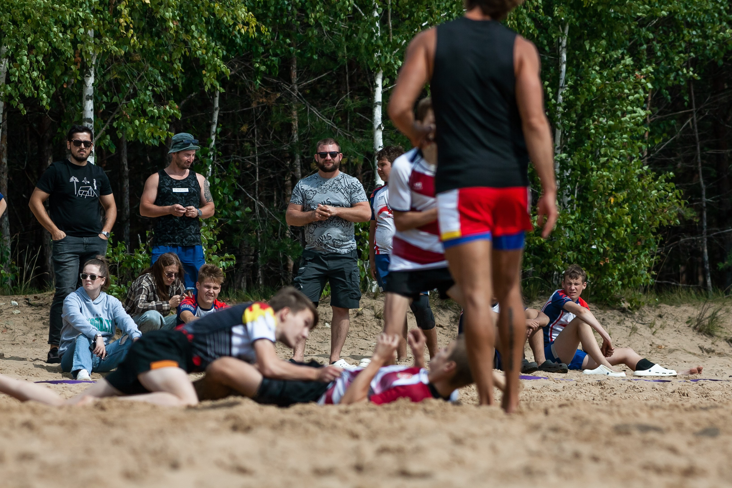«Кубок «Молота» по пляжному Регби. Фотография