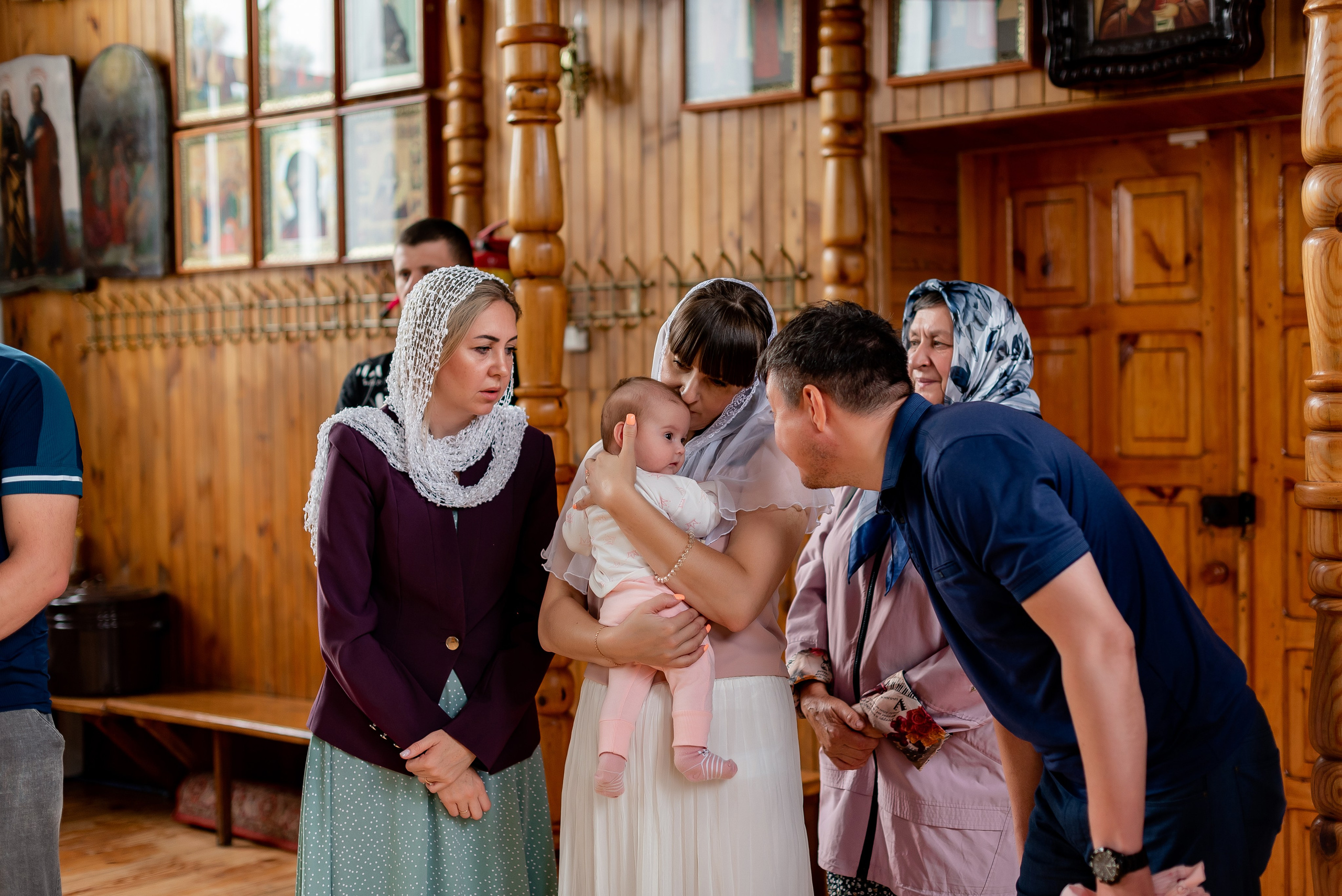 Крещение Ксении. Фотограф Татьяна Иванчикова