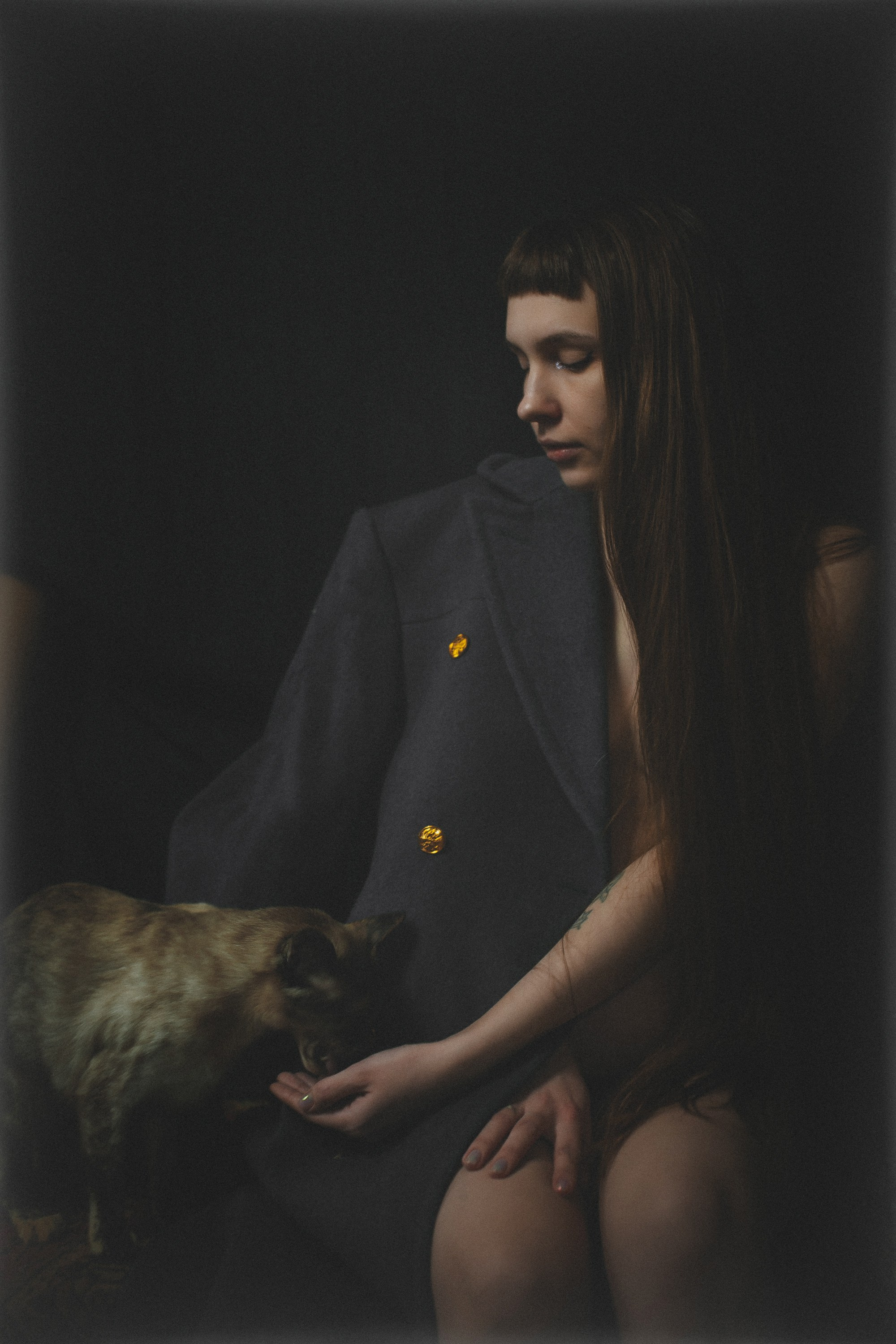 Катя. Домашняя студия. RawCat. Портретная фотография Екатеринбург