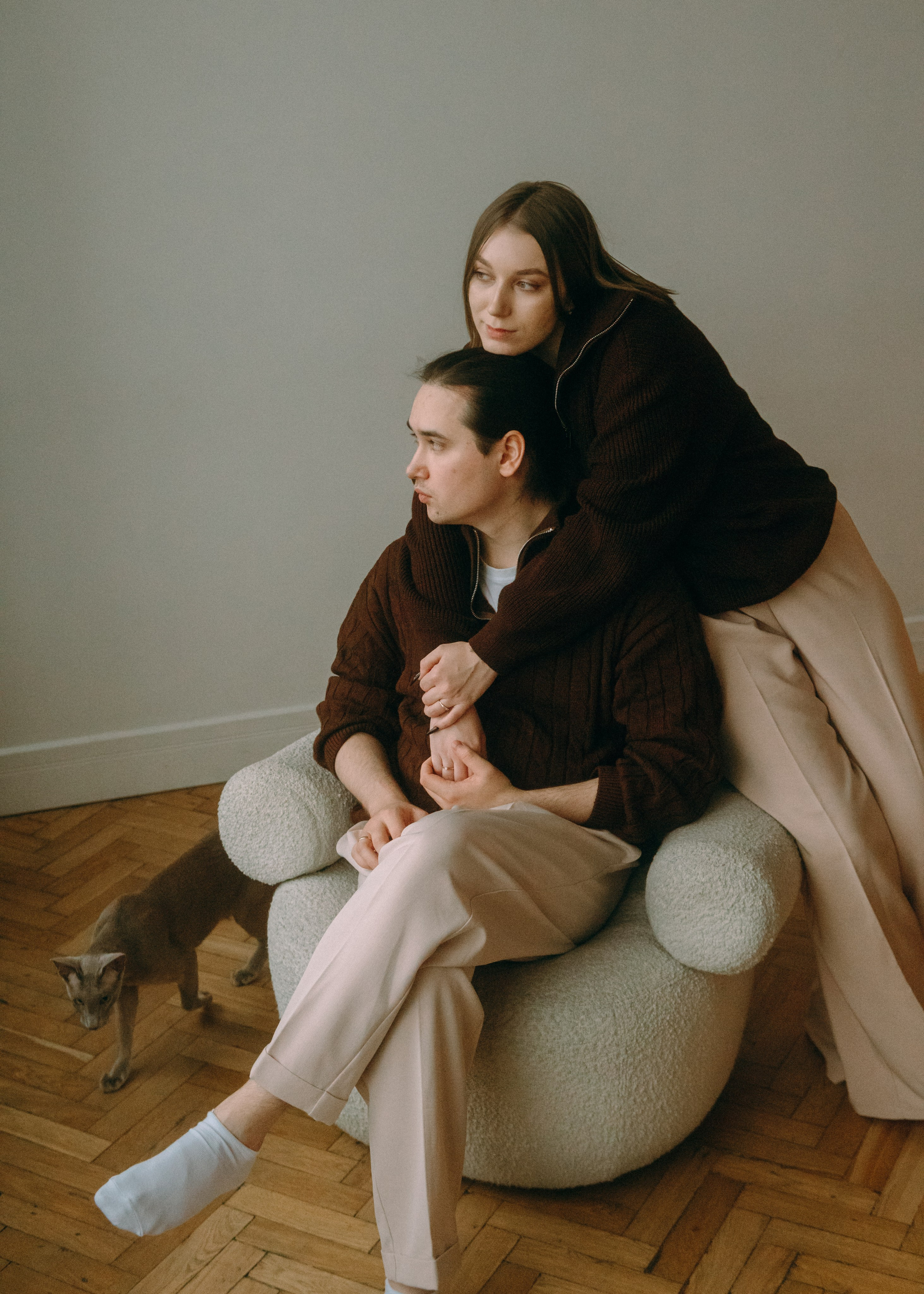 Амина, Булат и Орион. Фотограф-анималист Ксения Воробьева, Москва