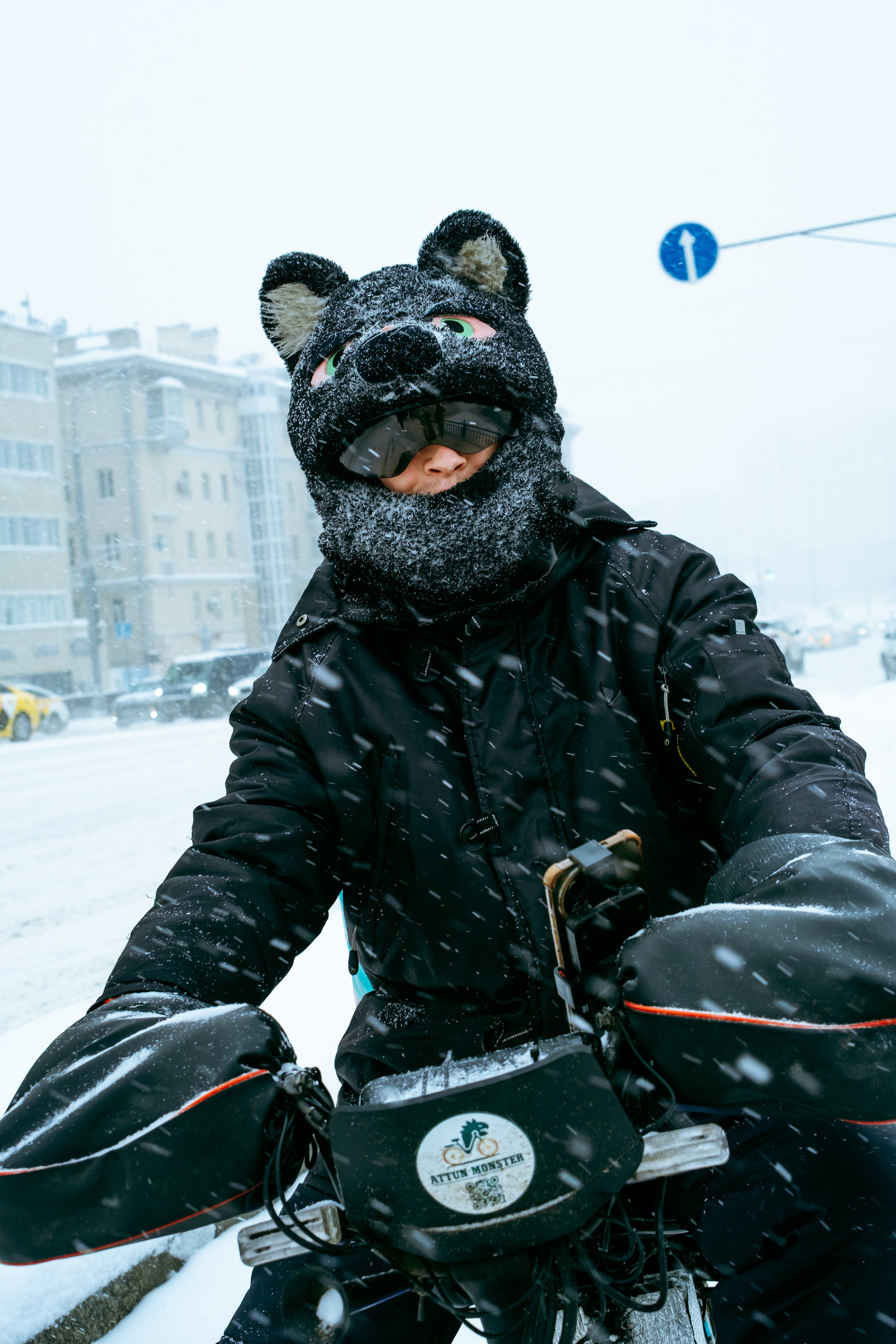Street: снежная Москва