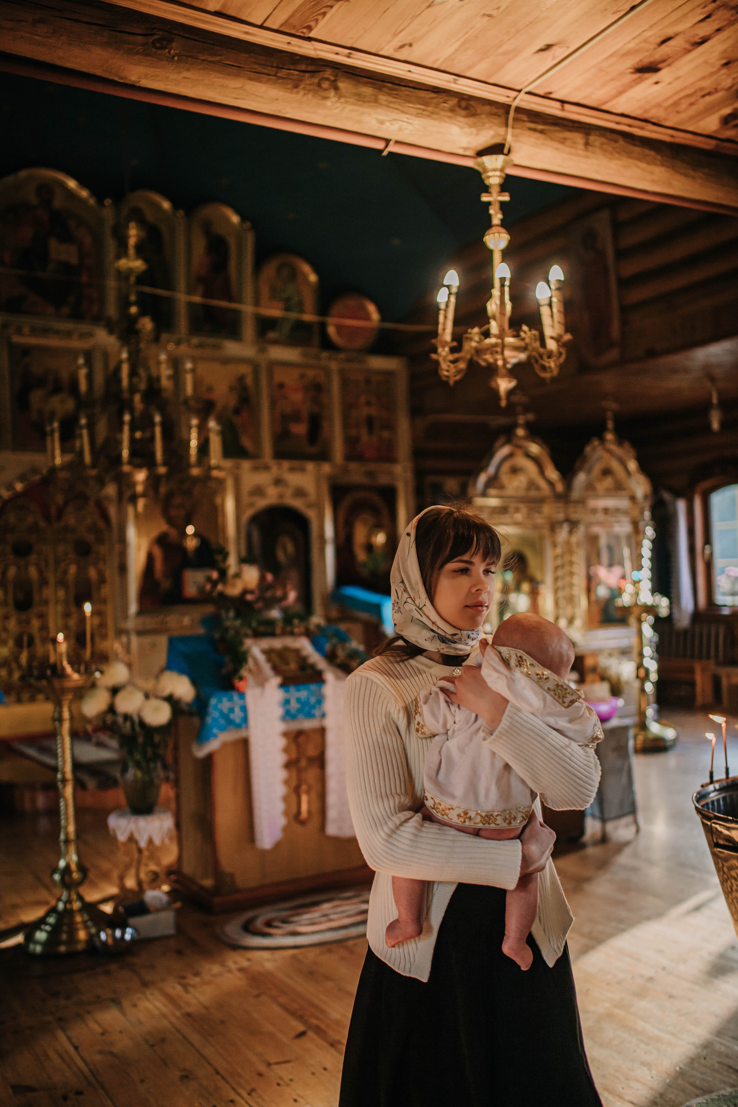 Крещение Дмитрия. Фотограф Дарья Маташкова