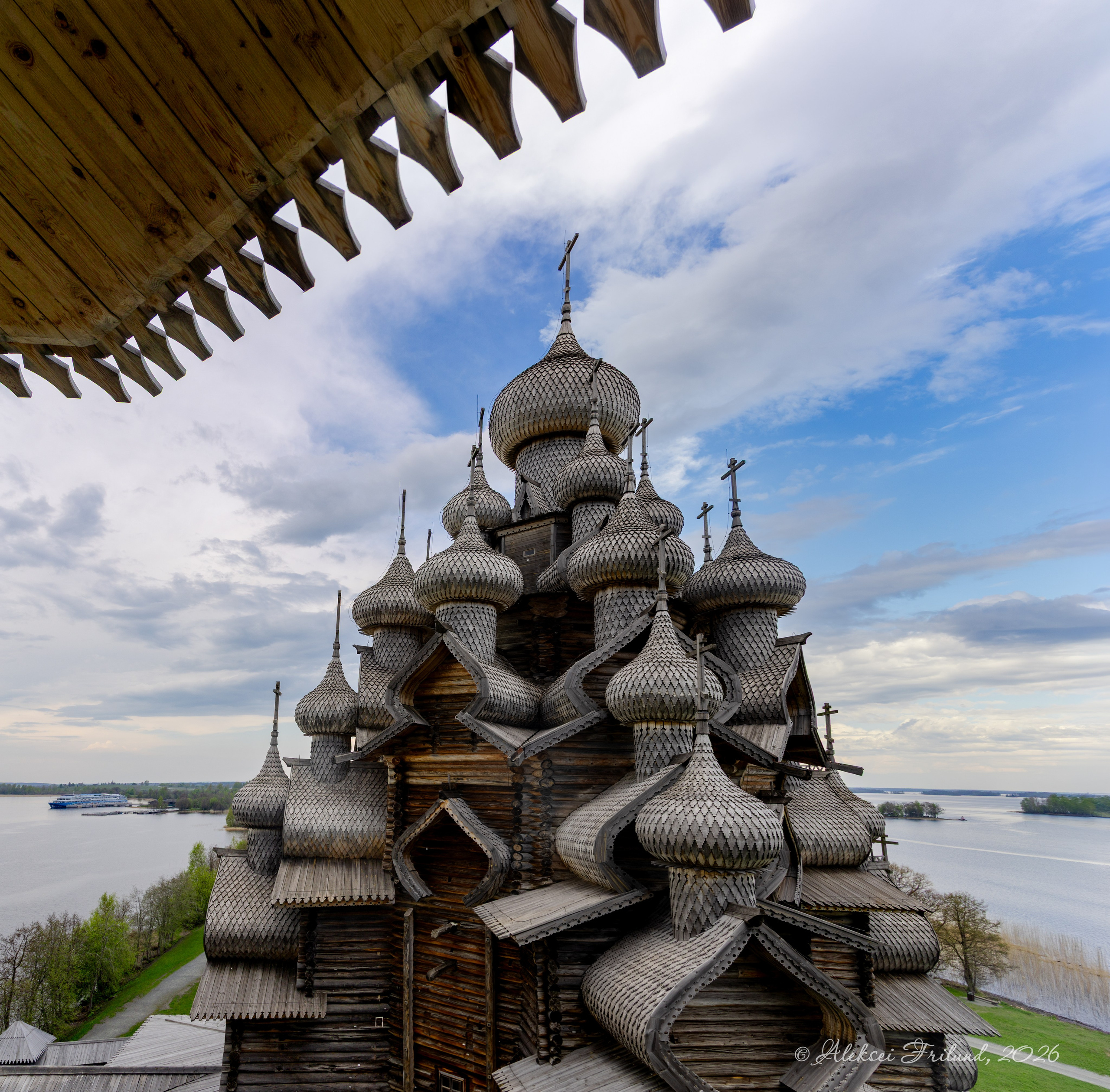 Музей-заповедник «Кижи». Аэросъемка. Фото и Видео в Карелии. Алексей Фрилунд