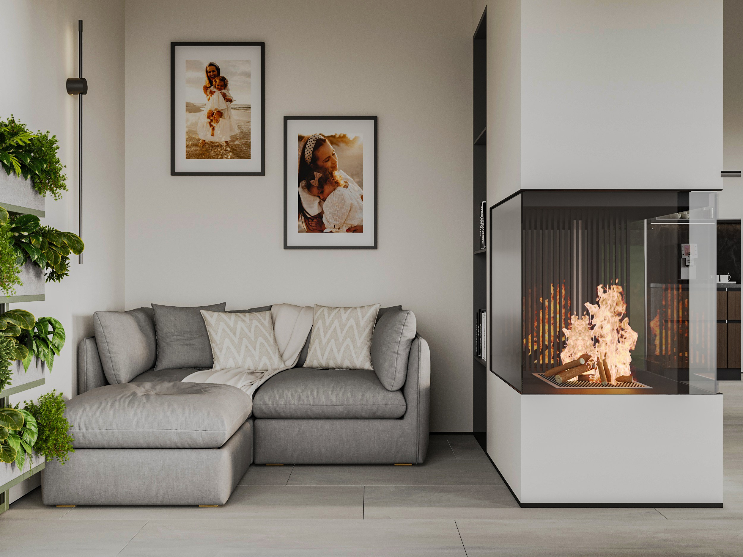 Коттедж. 3D-визуализатор Александр Зиновьев