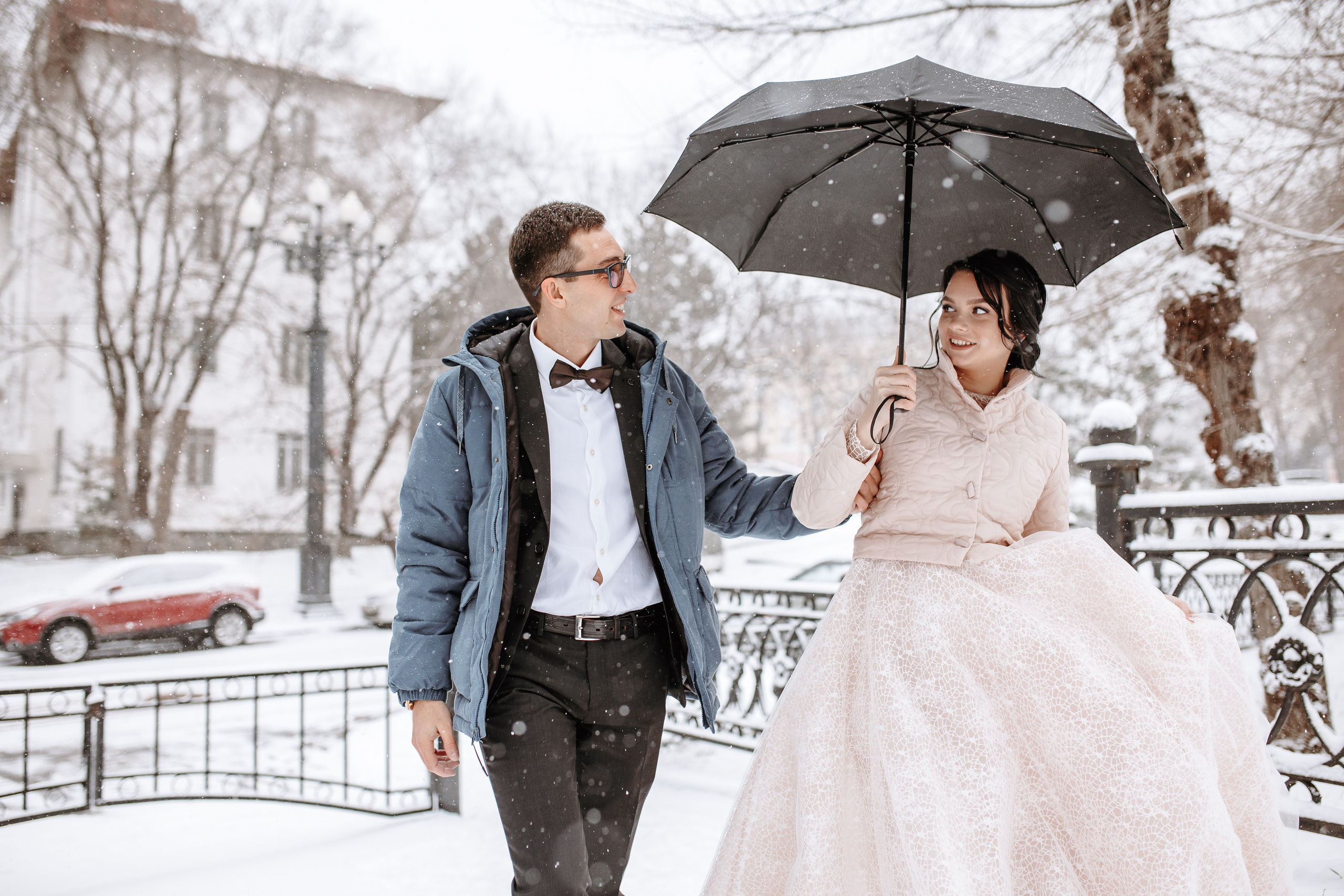 Илья и Яна. Хабаровск. Ноябрь. Немного Прогулка, студия, выездная, банкет. Свадебный фотограф в Хабаровске