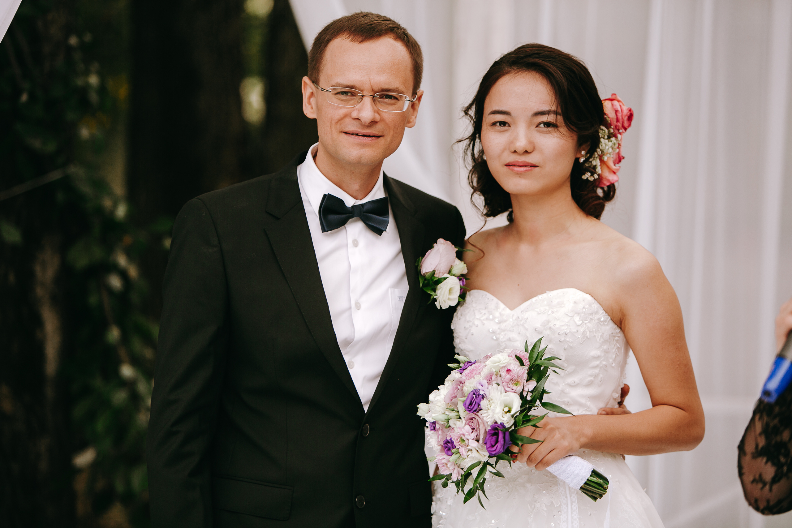 Русско-китайская свадьба. Он — русский. Она — китаянка. Комсомольск. Сентябрь. Свадебный фотограф в Хабаровске