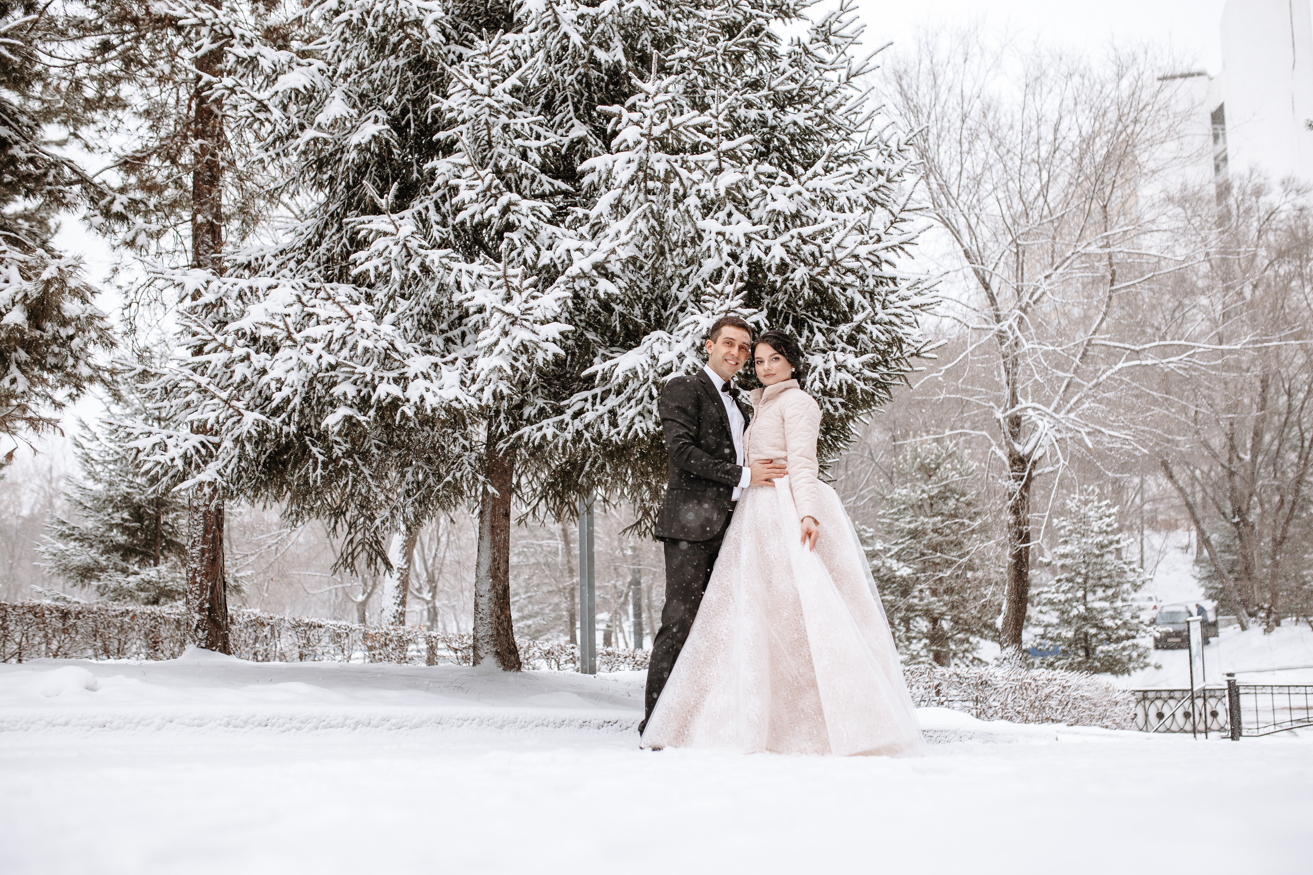 Илья и Яна. Хабаровск. Ноябрь. Немного Прогулка, студия, выездная, банкет. Свадебный фотограф в Хабаровске