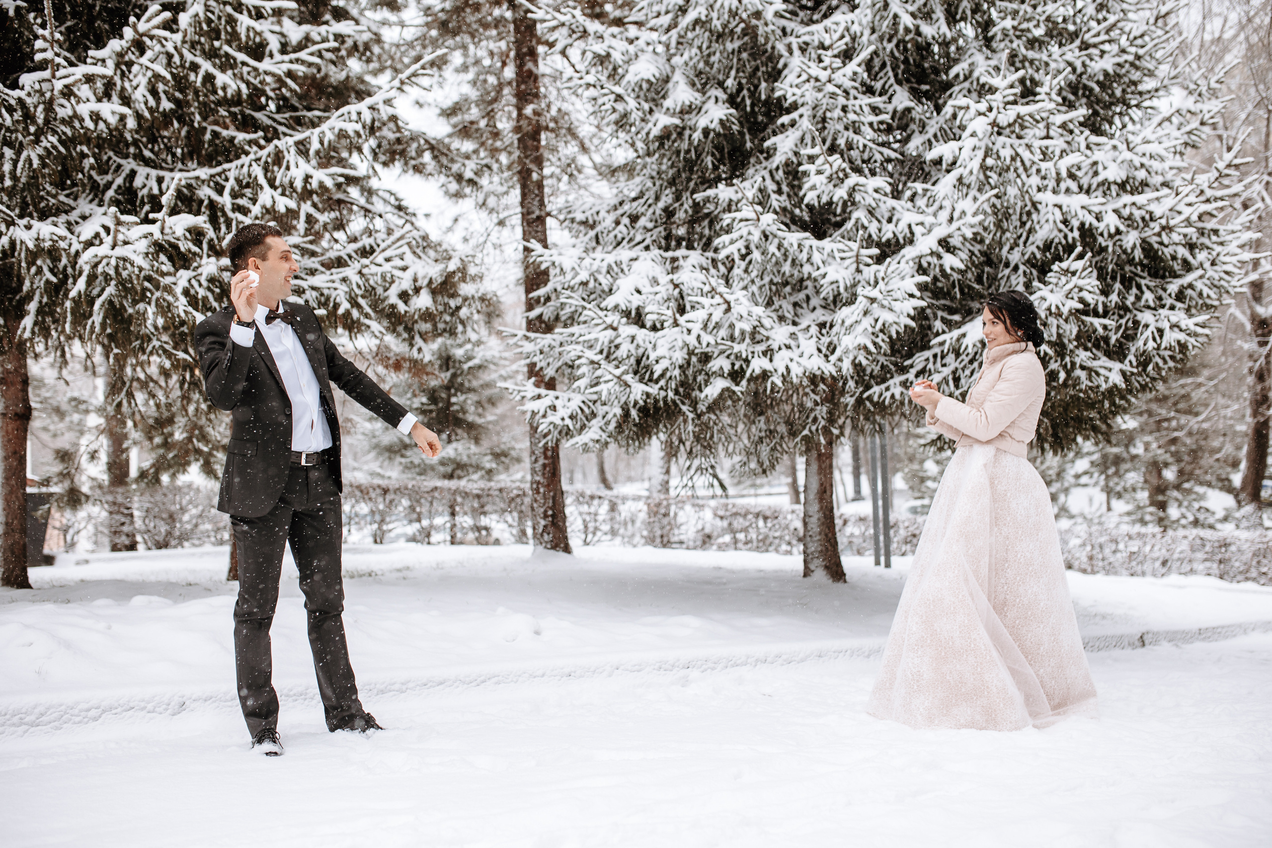 Илья и Яна. Хабаровск. Ноябрь. Немного Прогулка, студия, выездная, банкет. Свадебный фотограф в Хабаровске