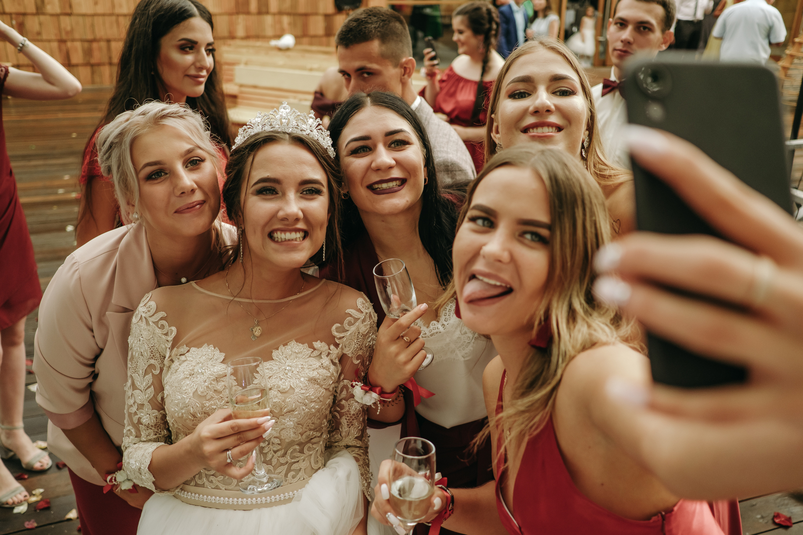 Кирилл и Мария. Солнечный-Холдоми. Выездная регестрация + постановка с гостями. Свадебный фотограф в Хабаровске