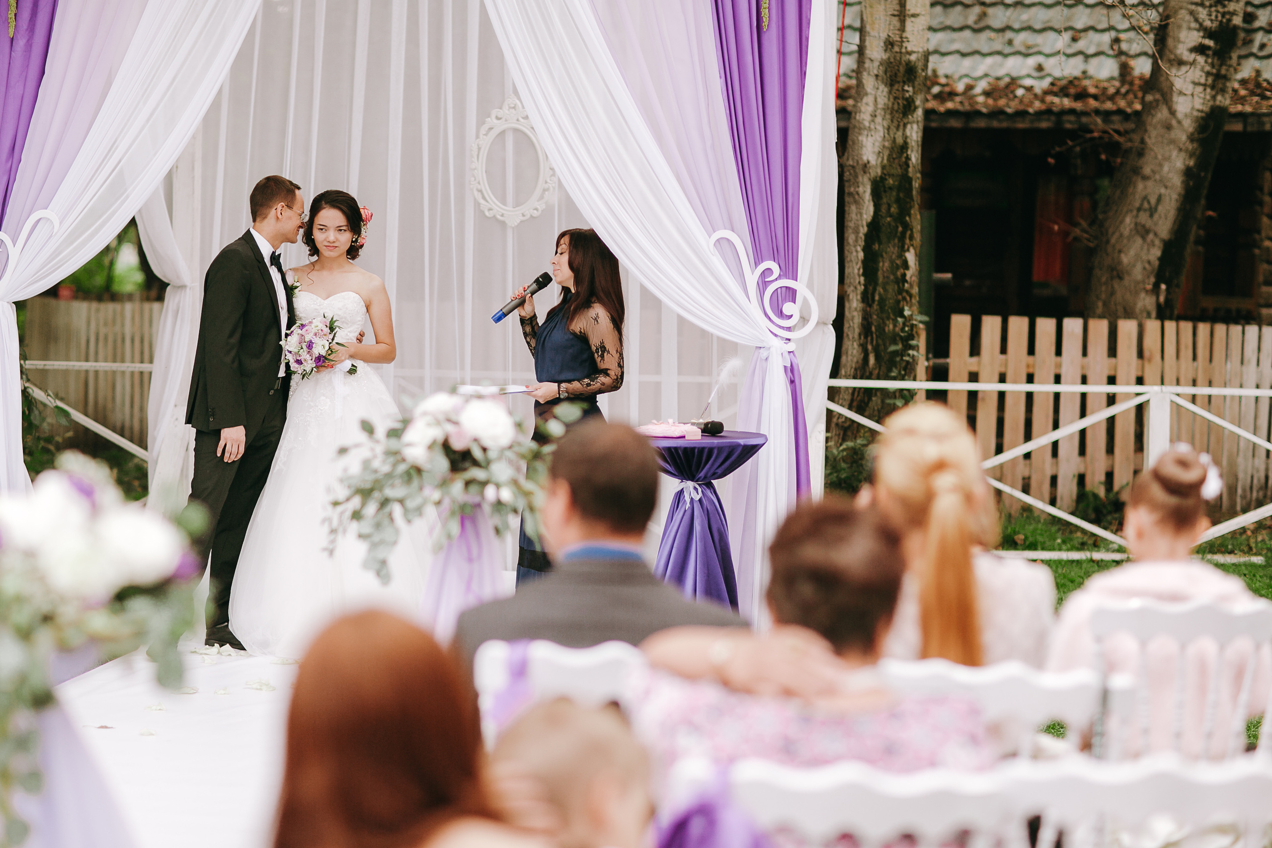 Русско-китайская свадьба. Он — русский. Она — китаянка. Комсомольск. Сентябрь. Свадебный фотограф в Хабаровске