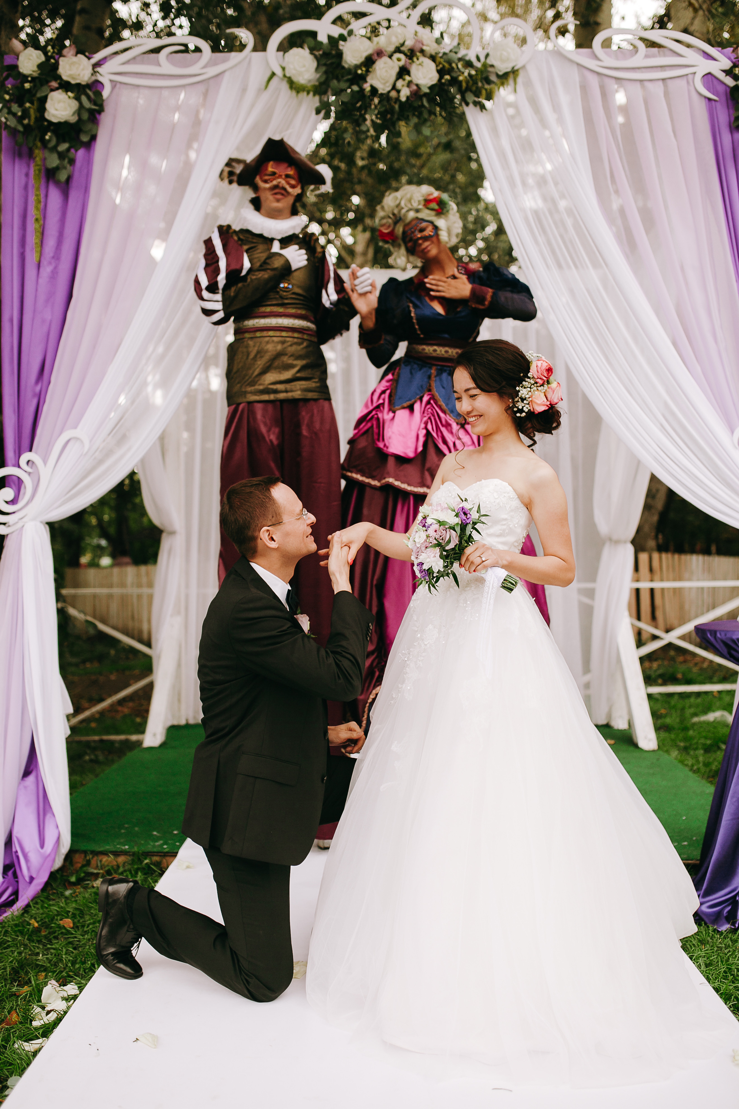 Русско-китайская свадьба. Он — русский. Она — китаянка. Комсомольск. Сентябрь. Свадебный фотограф в Хабаровске