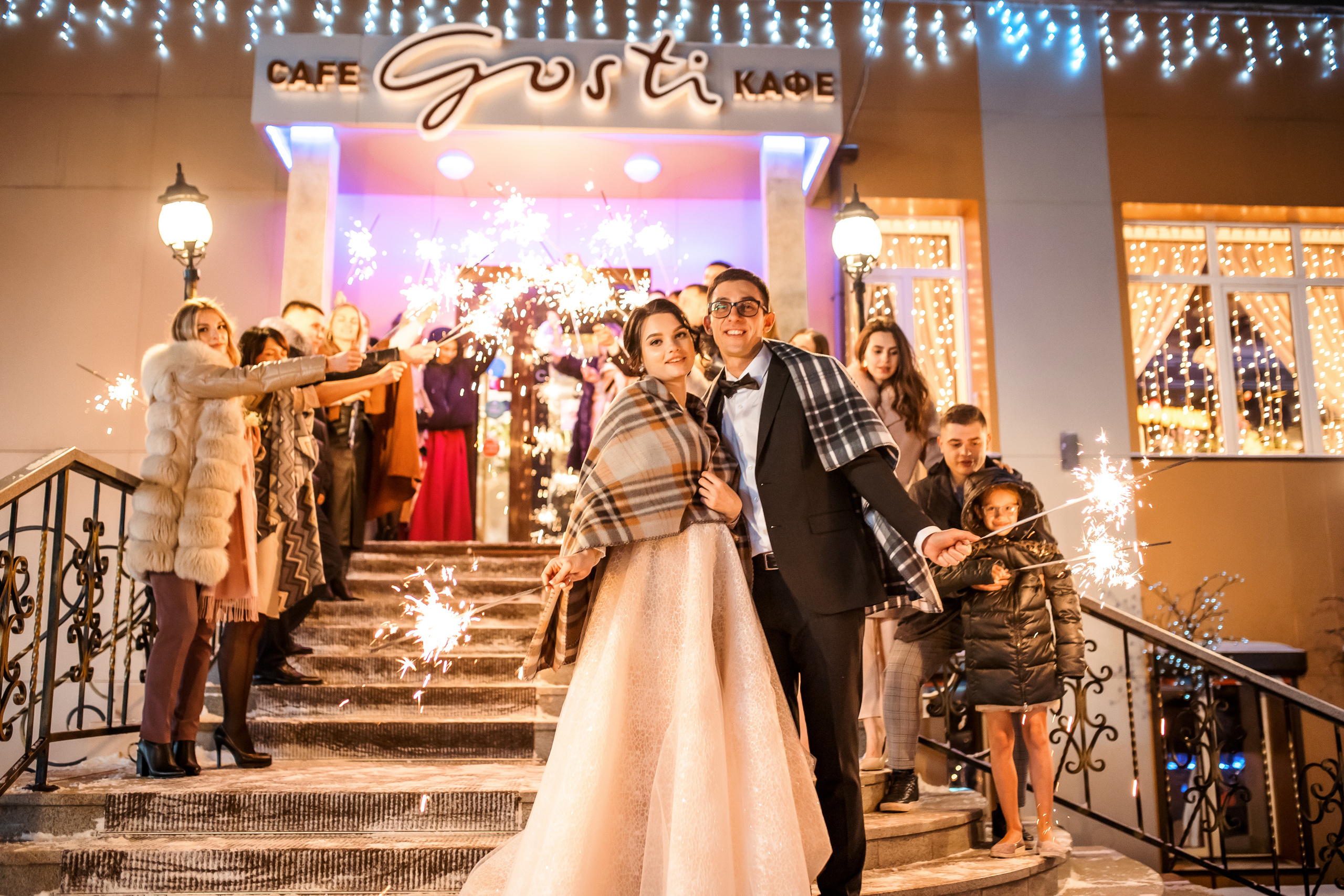 Илья и Яна. Хабаровск. Ноябрь. Немного Прогулка, студия, выездная, банкет. Свадебный фотограф в Хабаровске