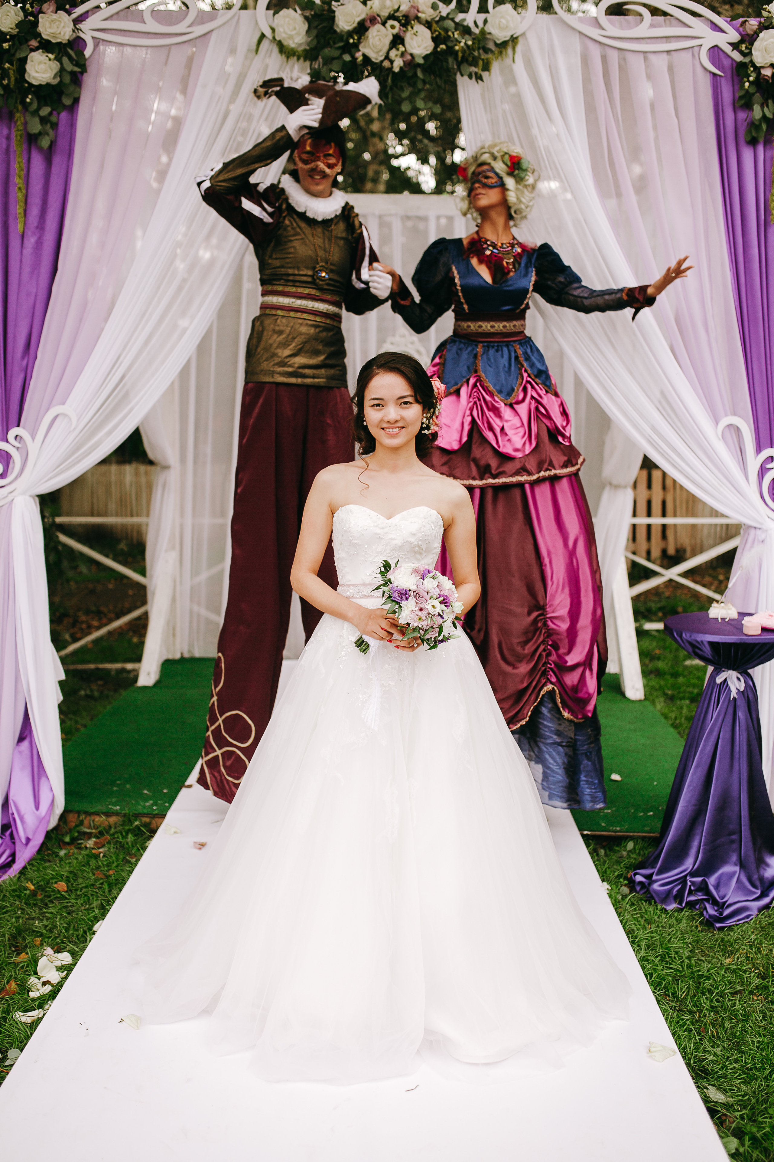 Русско-китайская свадьба. Он — русский. Она — китаянка. Комсомольск. Сентябрь. Свадебный фотограф в Хабаровске