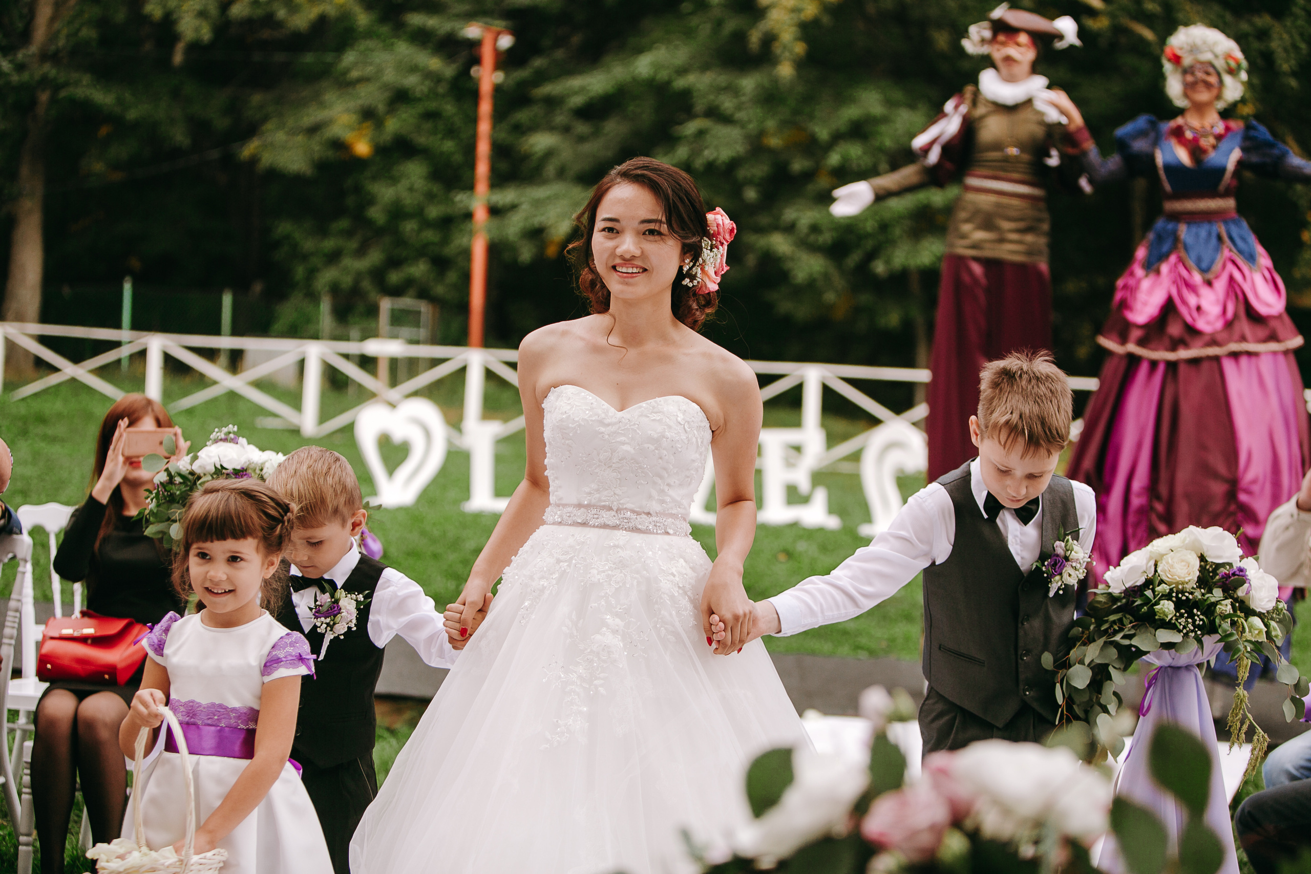 Русско-китайская свадьба. Он — русский. Она — китаянка. Комсомольск. Сентябрь. Свадебный фотограф в Хабаровске