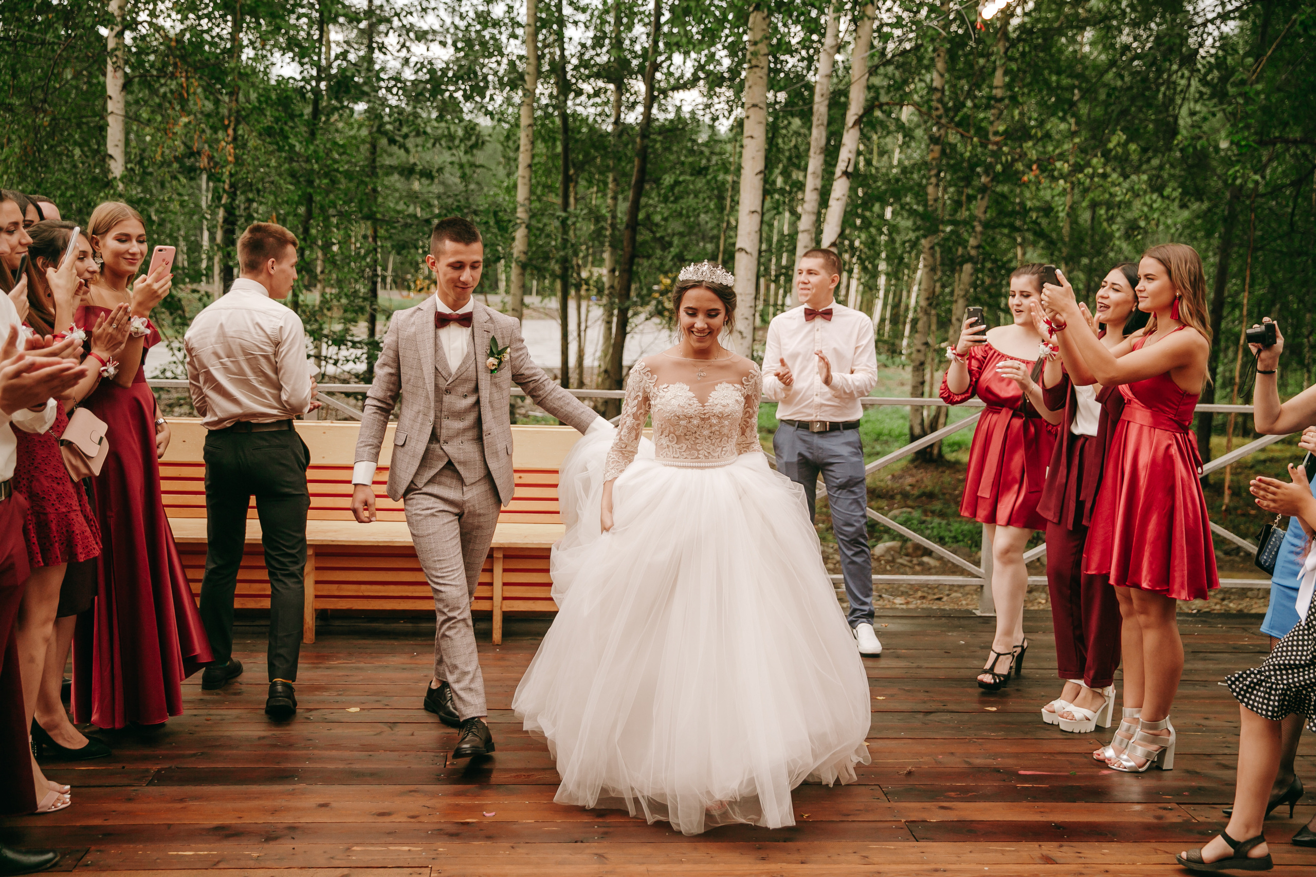 Кирилл и Мария. Солнечный-Холдоми. Выездная регестрация + постановка с гостями. Свадебный фотограф в Хабаровске