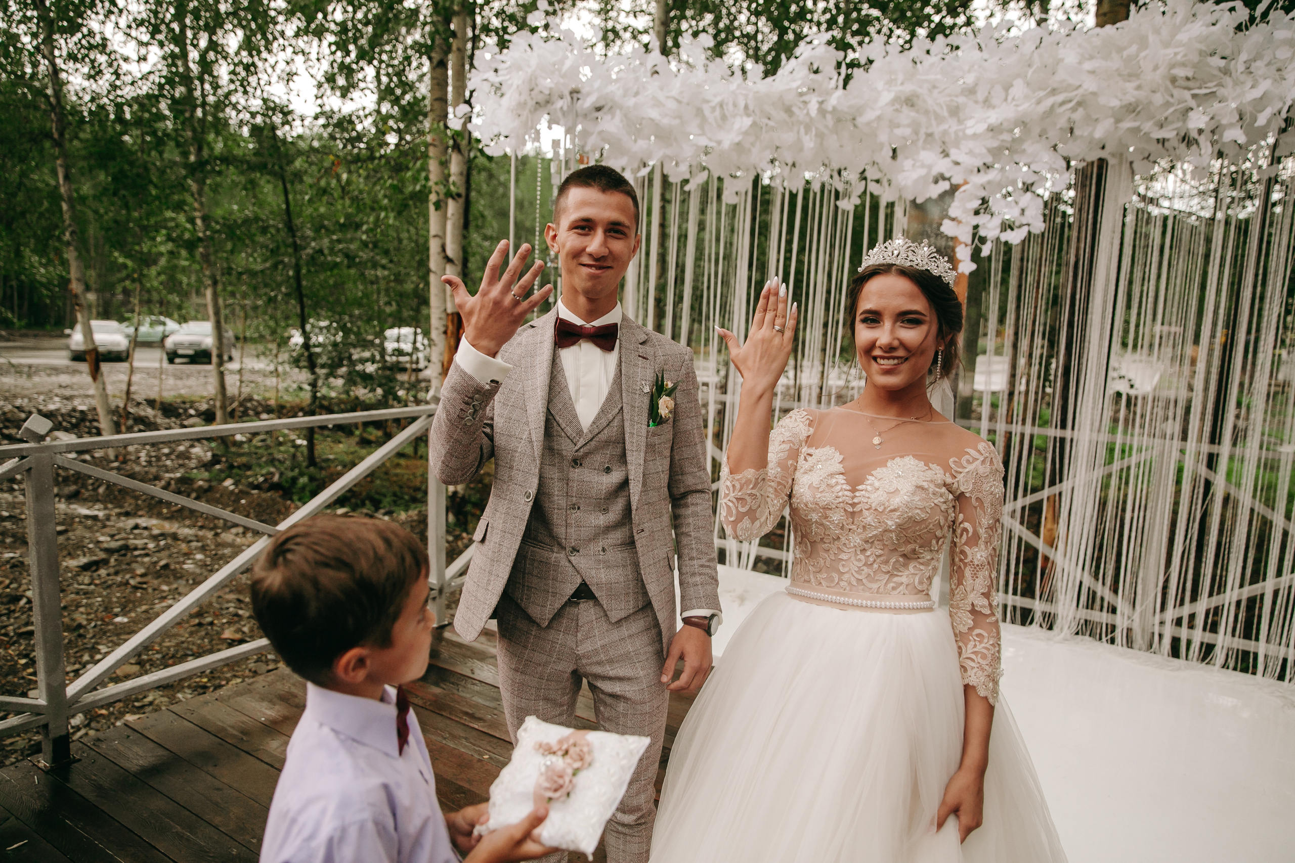 Кирилл и Мария. Солнечный-Холдоми. Выездная регестрация + постановка с гостями. Свадебный фотограф в Хабаровске