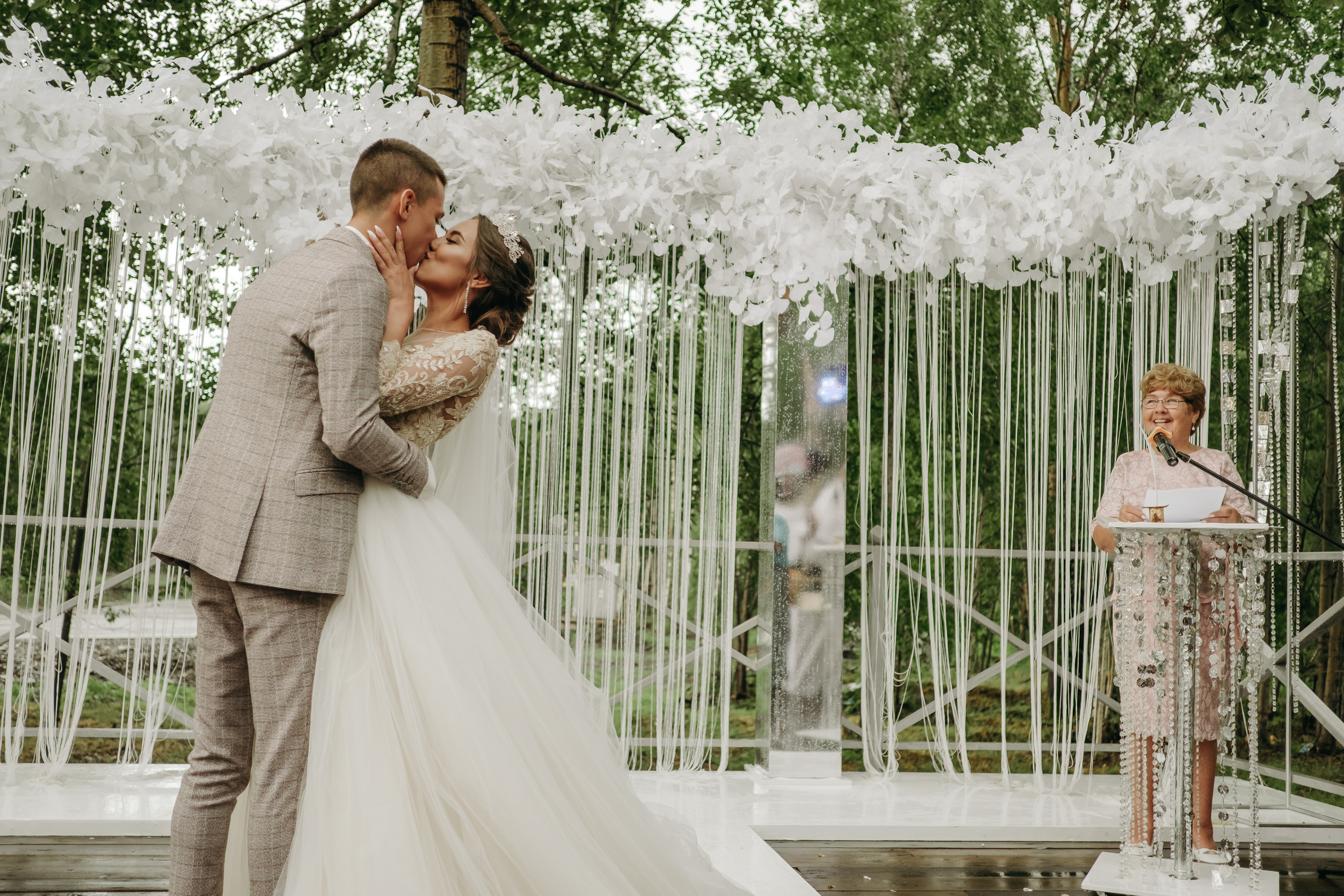 Кирилл и Мария. Солнечный-Холдоми. Выездная регестрация + постановка с гостями. Свадебный фотограф в Хабаровске