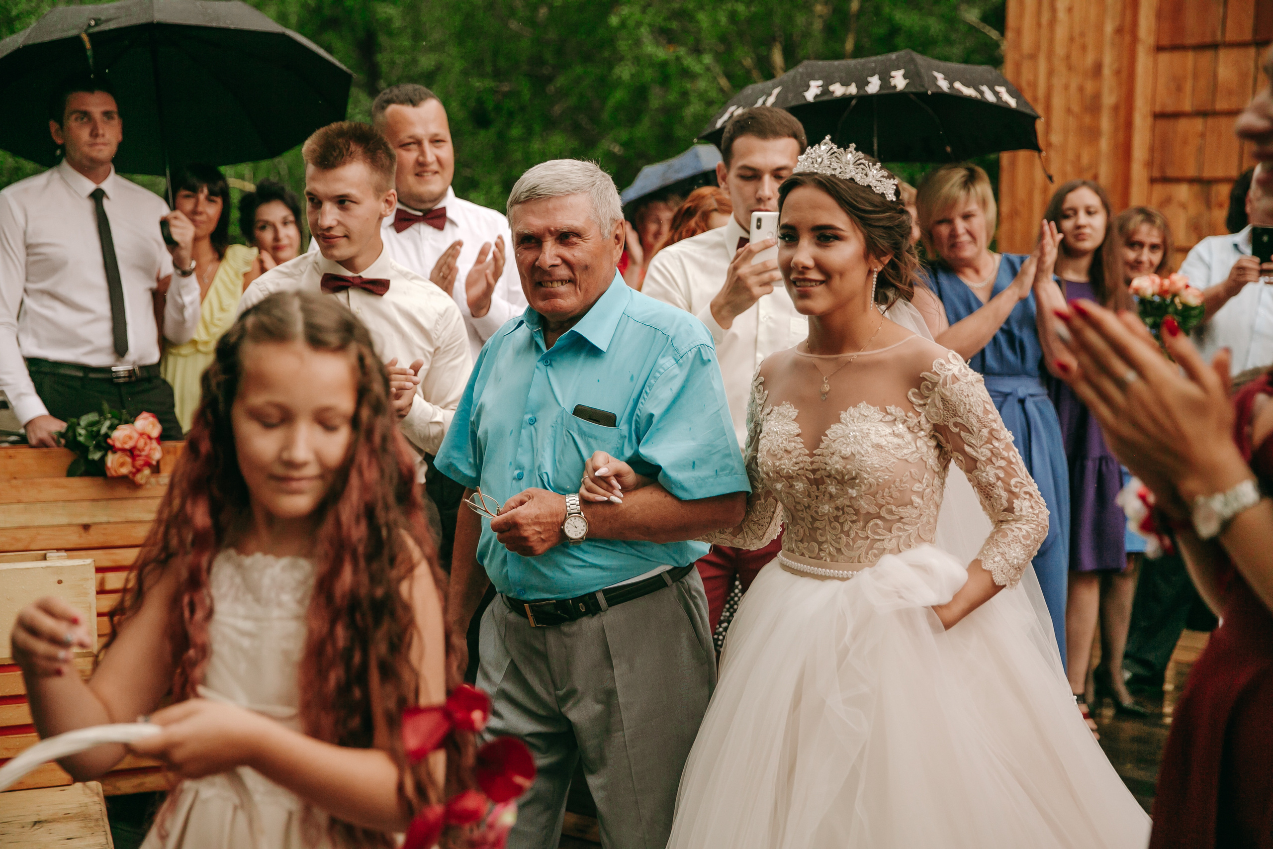 Кирилл и Мария. Солнечный-Холдоми. Выездная регестрация + постановка с гостями. Свадебный фотограф в Хабаровске