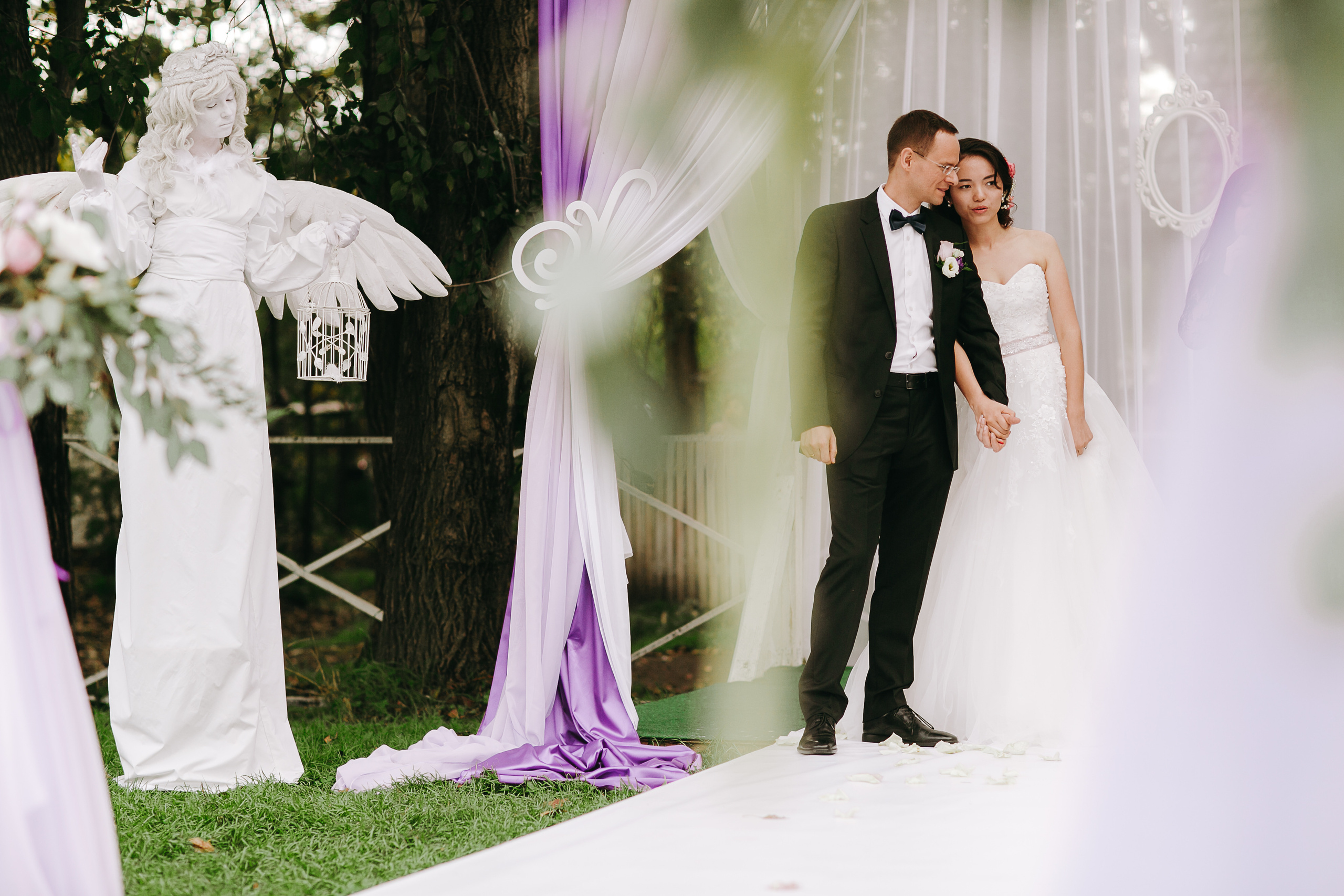 Русско-китайская свадьба. Он — русский. Она — китаянка. Комсомольск. Сентябрь. Свадебный фотограф в Хабаровске