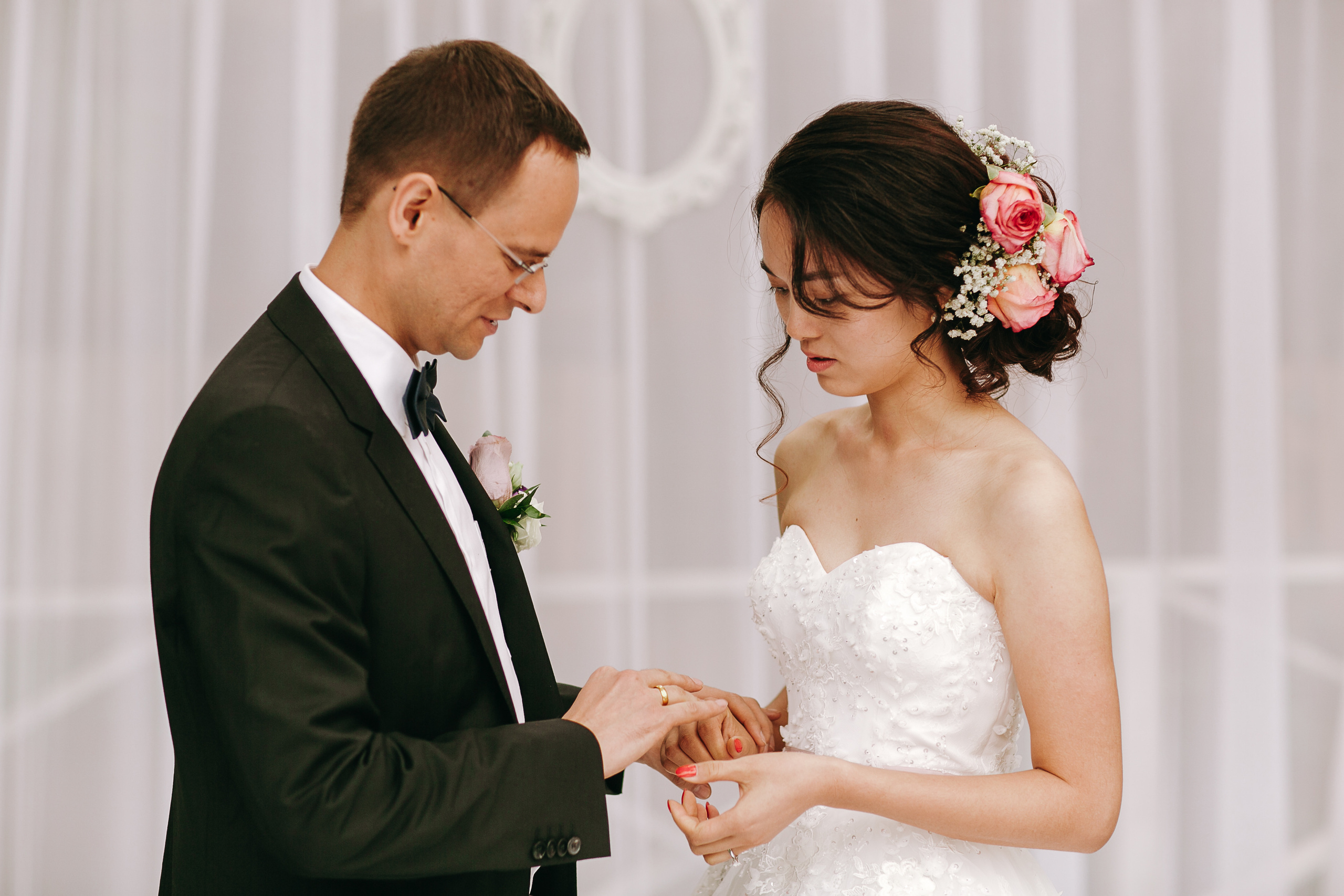 Русско-китайская свадьба. Он — русский. Она — китаянка. Комсомольск. Сентябрь. Свадебный фотограф в Хабаровске