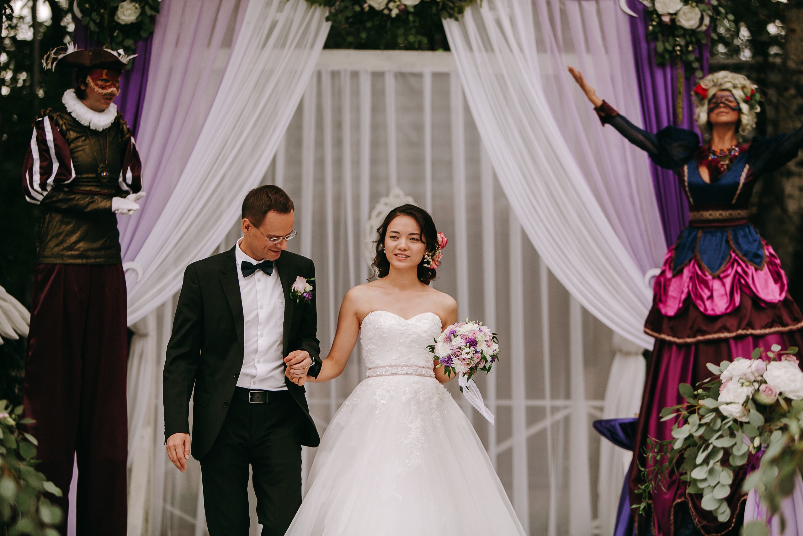 Русско-китайская свадьба. Он — русский. Она — китаянка. Комсомольск. Сентябрь. Свадебный фотограф в Хабаровске