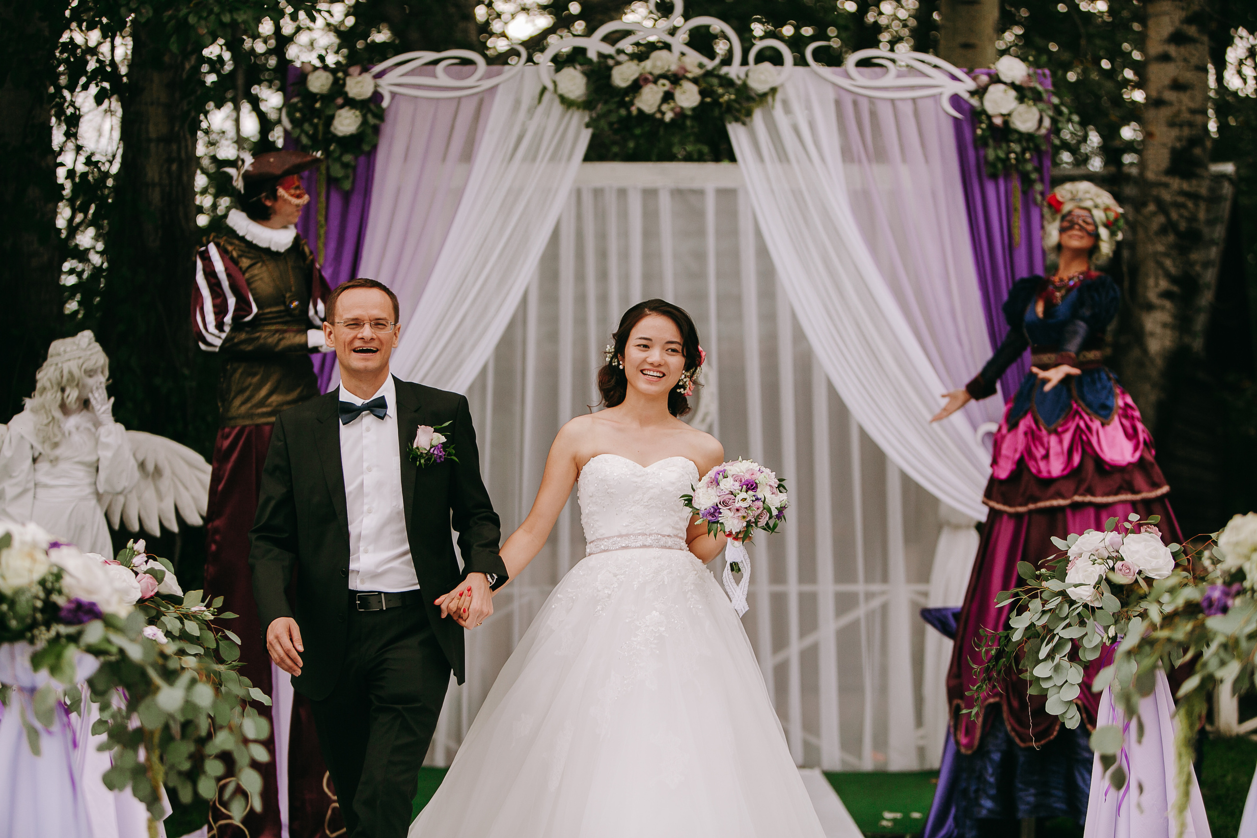 Русско-китайская свадьба. Он — русский. Она — китаянка. Комсомольск. Сентябрь. Свадебный фотограф в Хабаровске