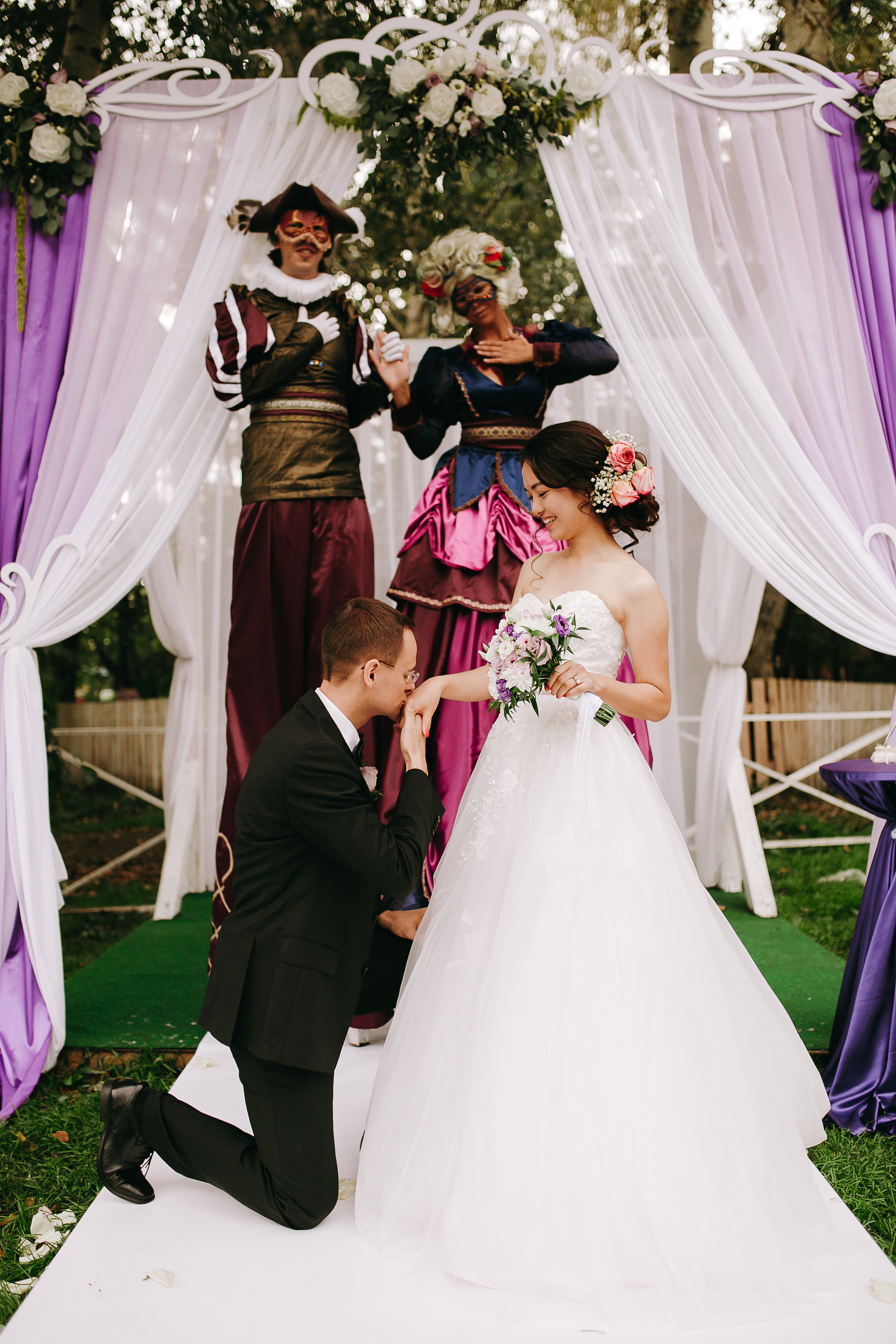 Русско-китайская свадьба. Он — русский. Она — китаянка. Комсомольск. Сентябрь. Свадебный фотограф в Хабаровске