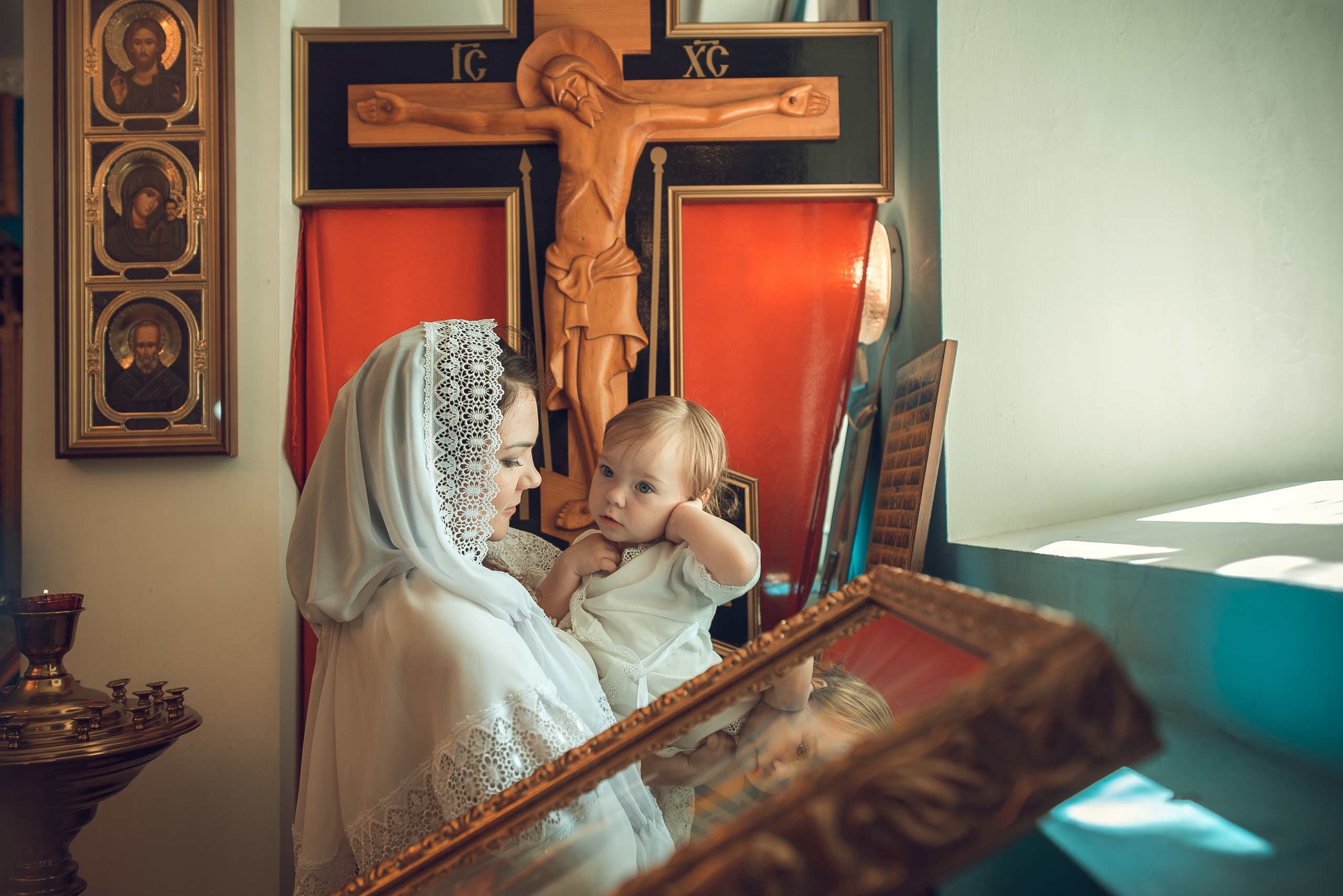 Таинство Крещения. Профессиональный фотограф Церковных Таинств в Чите Ткачук Юлия