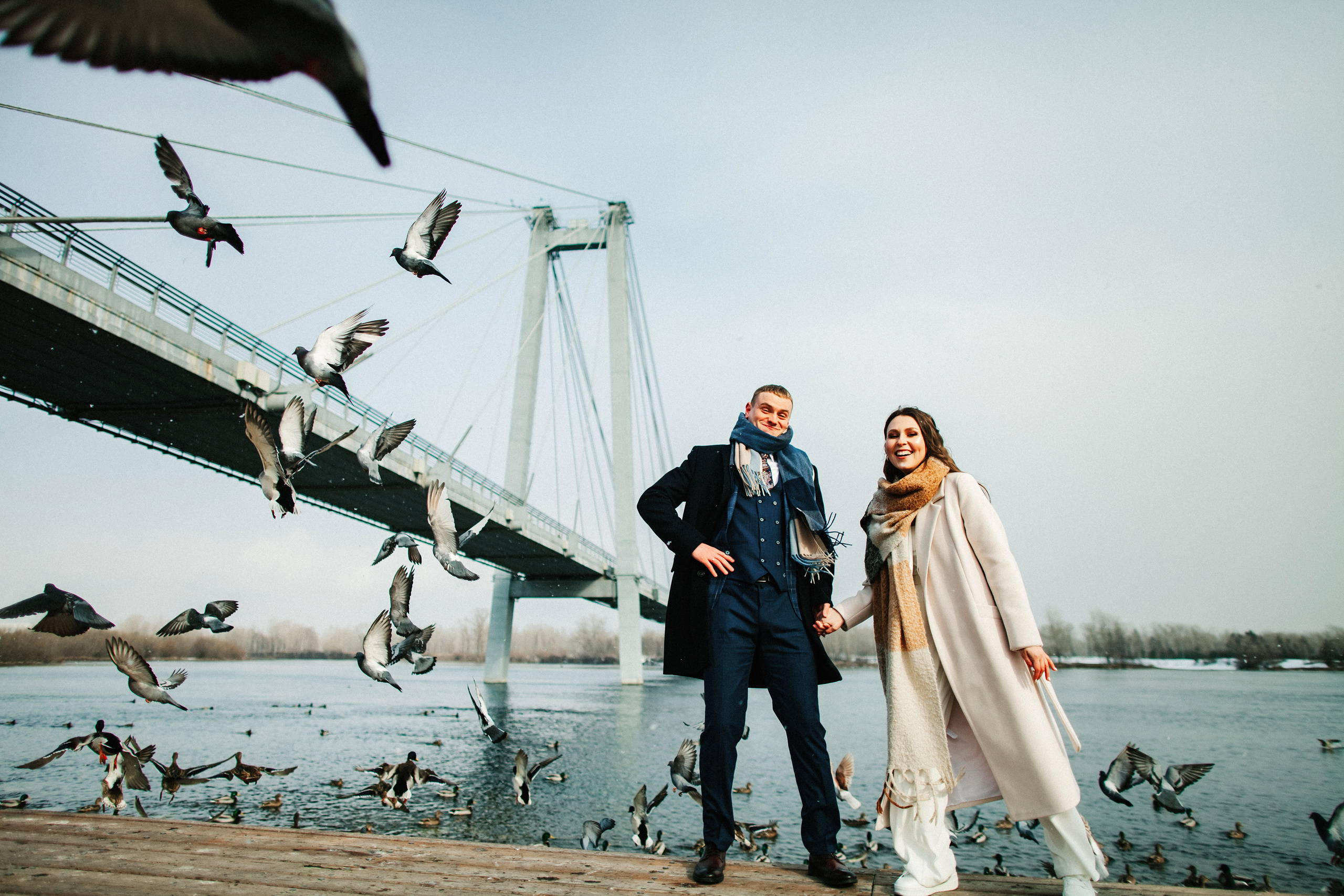 Свадебная прогулка Юли и Толи. Анастасия Турсунова арт-фотограф в Москве