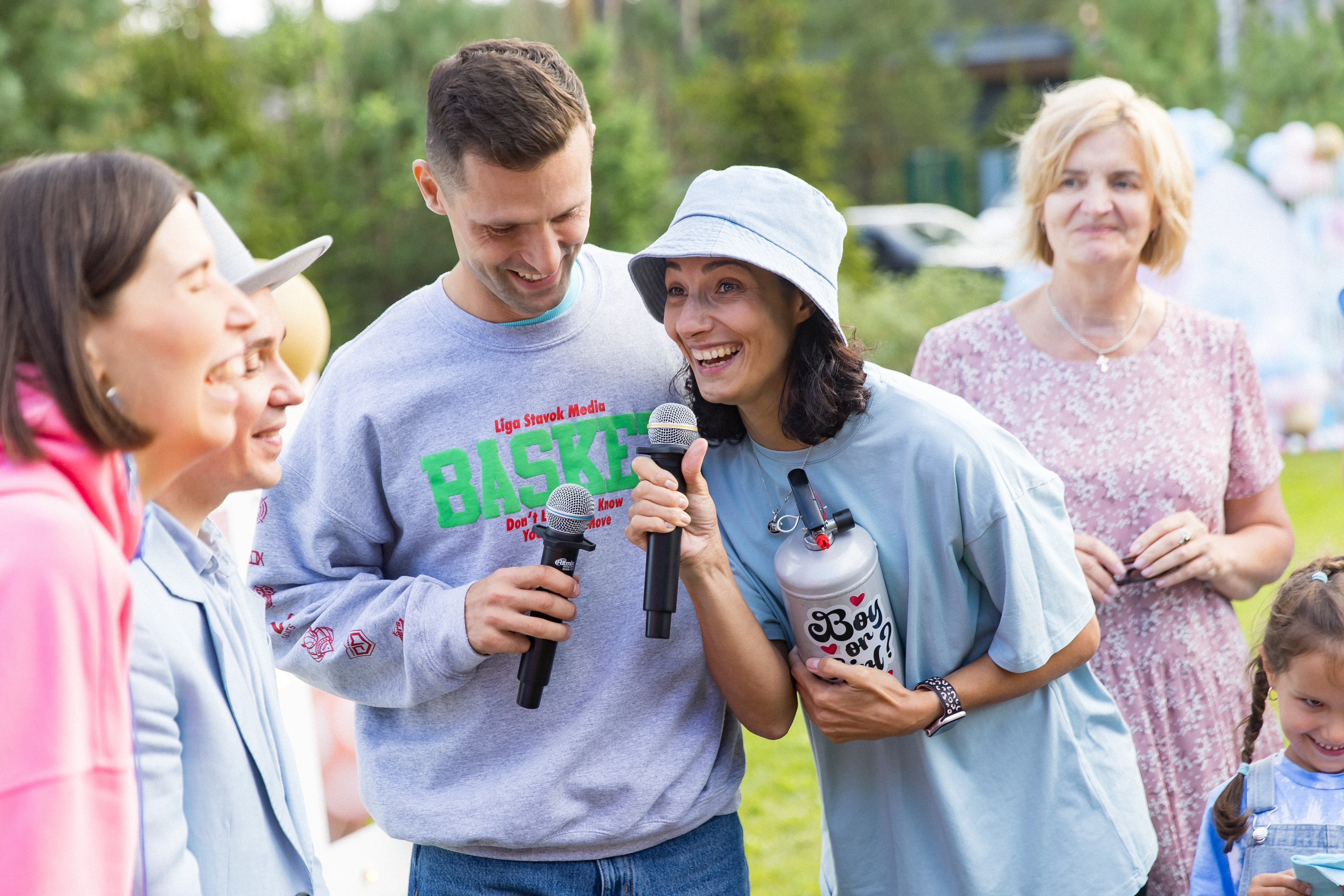 Гендер пати. Снимаю съемки