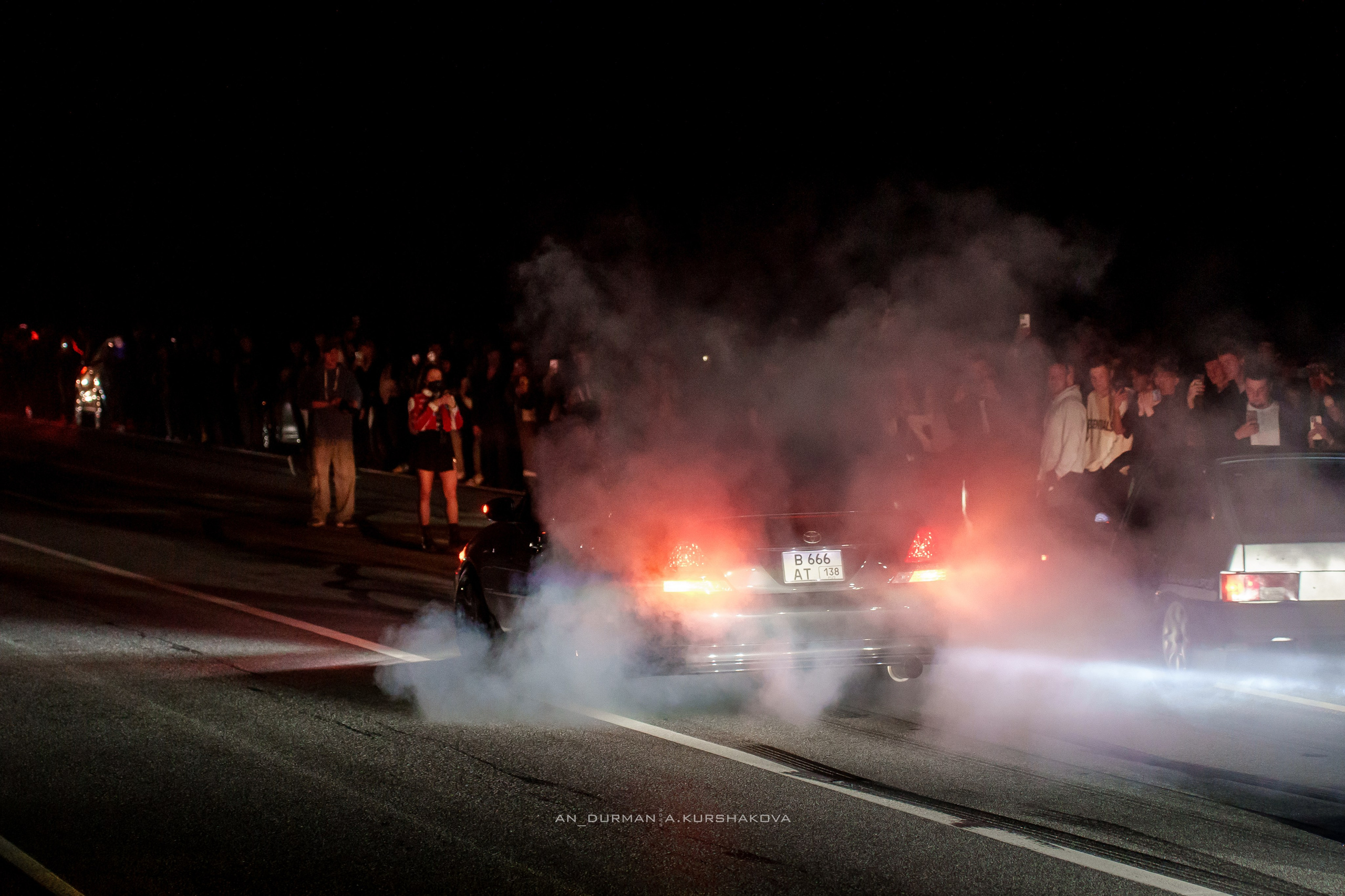 Night drag 25'. Фотограф, видеограф и пилот дрона на Байкале