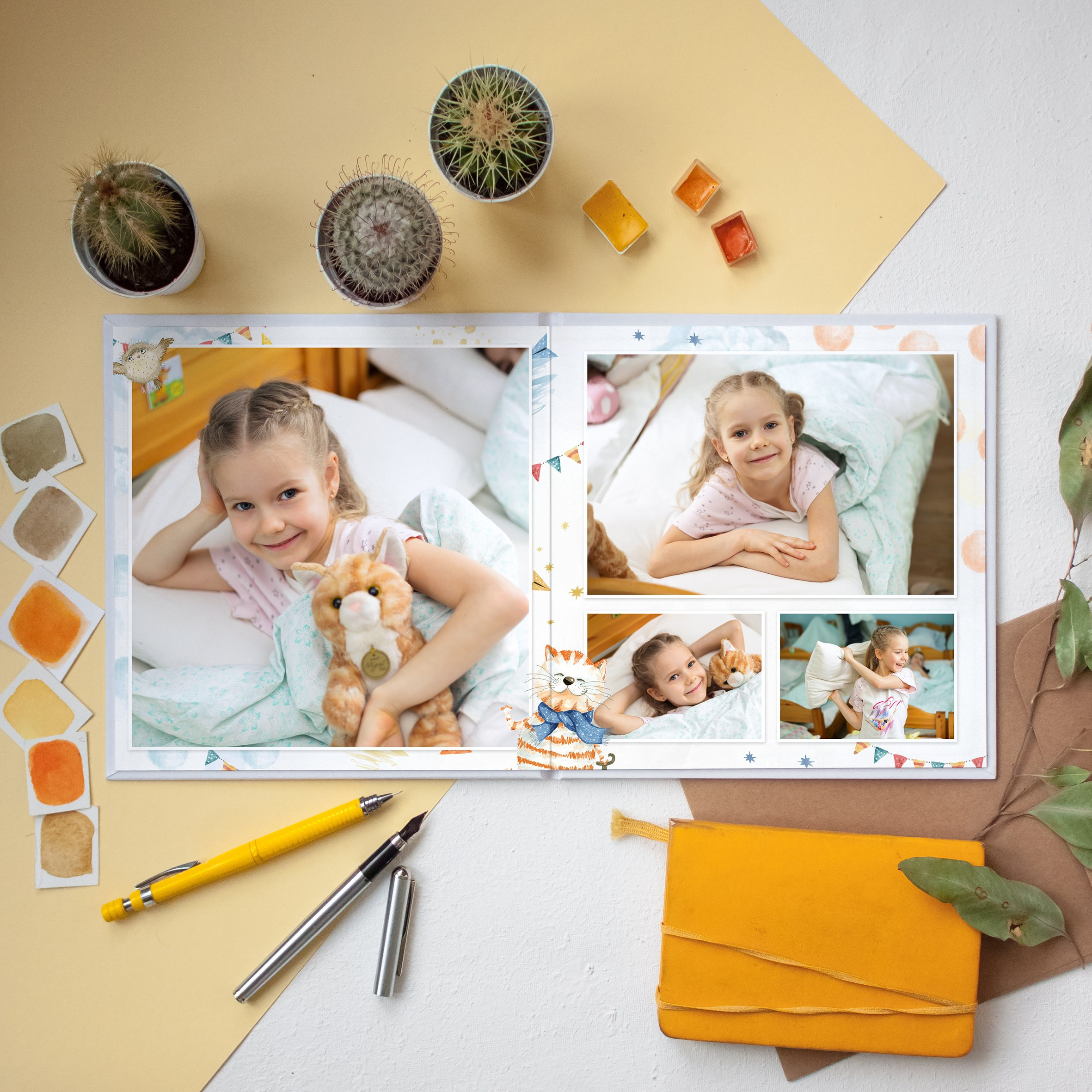 Примеры альбомов в Детский сад. Фотограф г. Москва Олеся Пантелеева