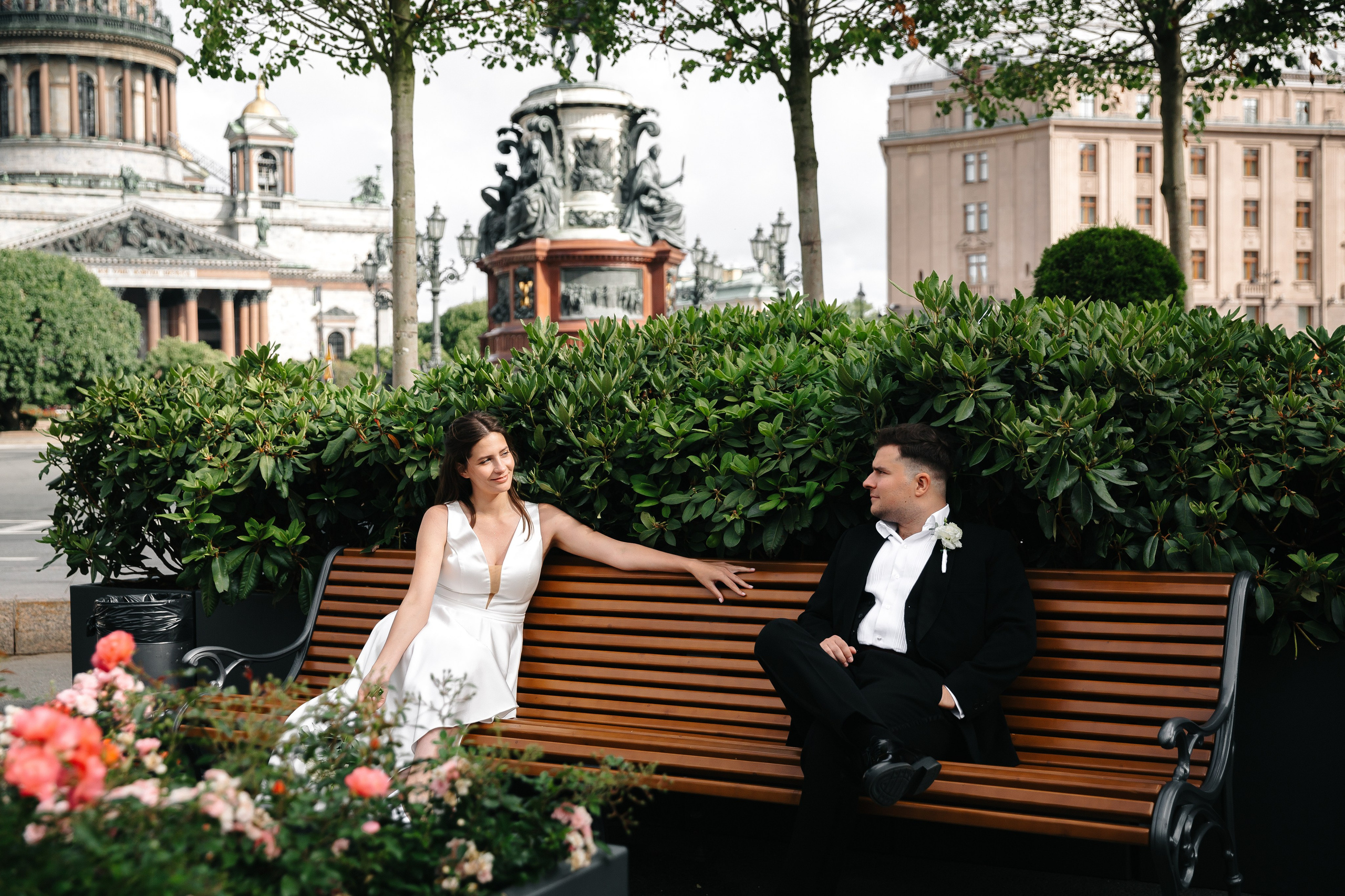 КРОНШТАДТСКИЙ ЗАГС | Август, Летний сад, Исаакий. Свадебный фотограф в Санкт-Петербурге Полина Корзухина