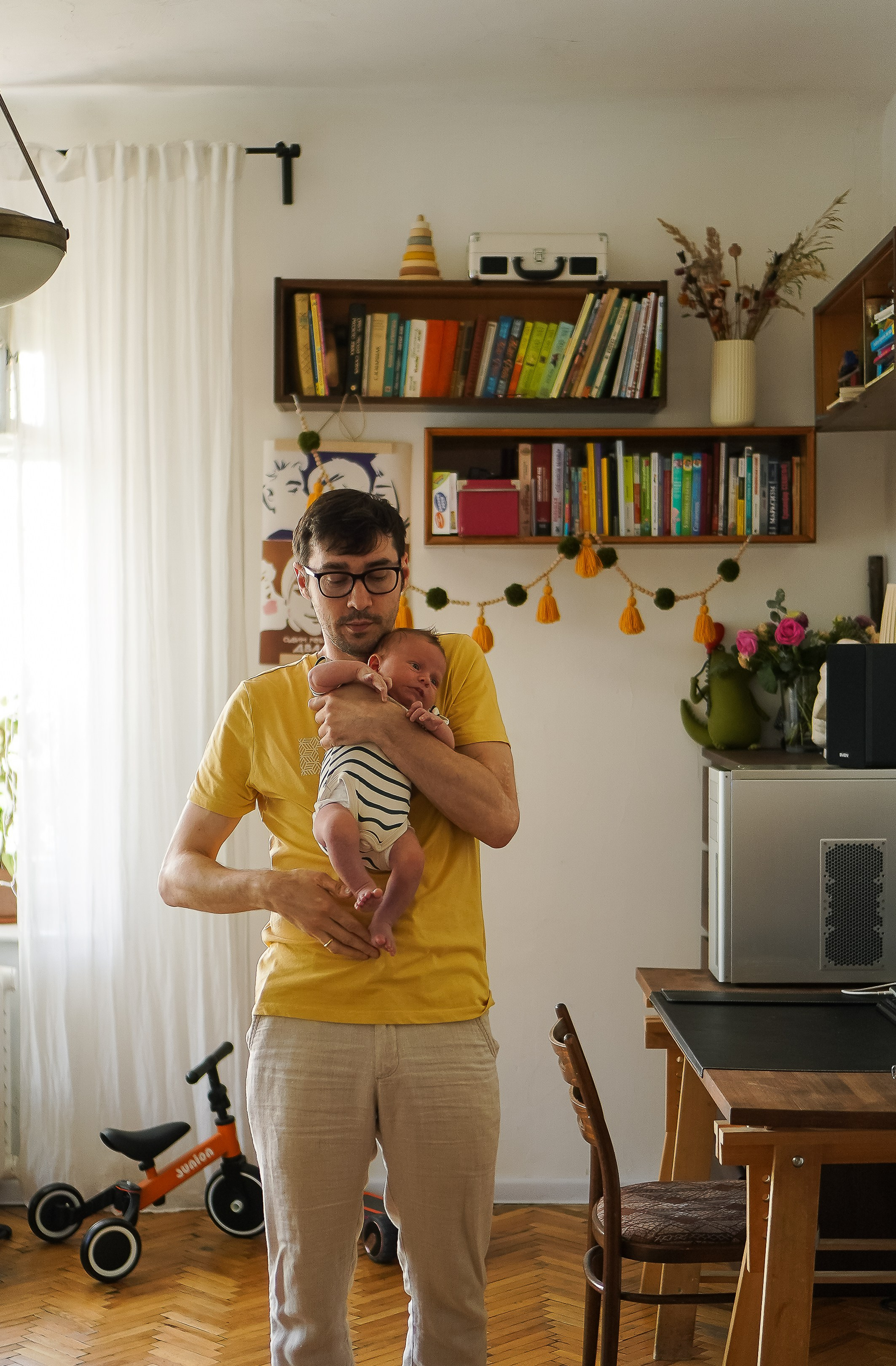 Федя, новенький на планете. Семейный фотограф в Москве Коровушкина Наталья. Съемка контента