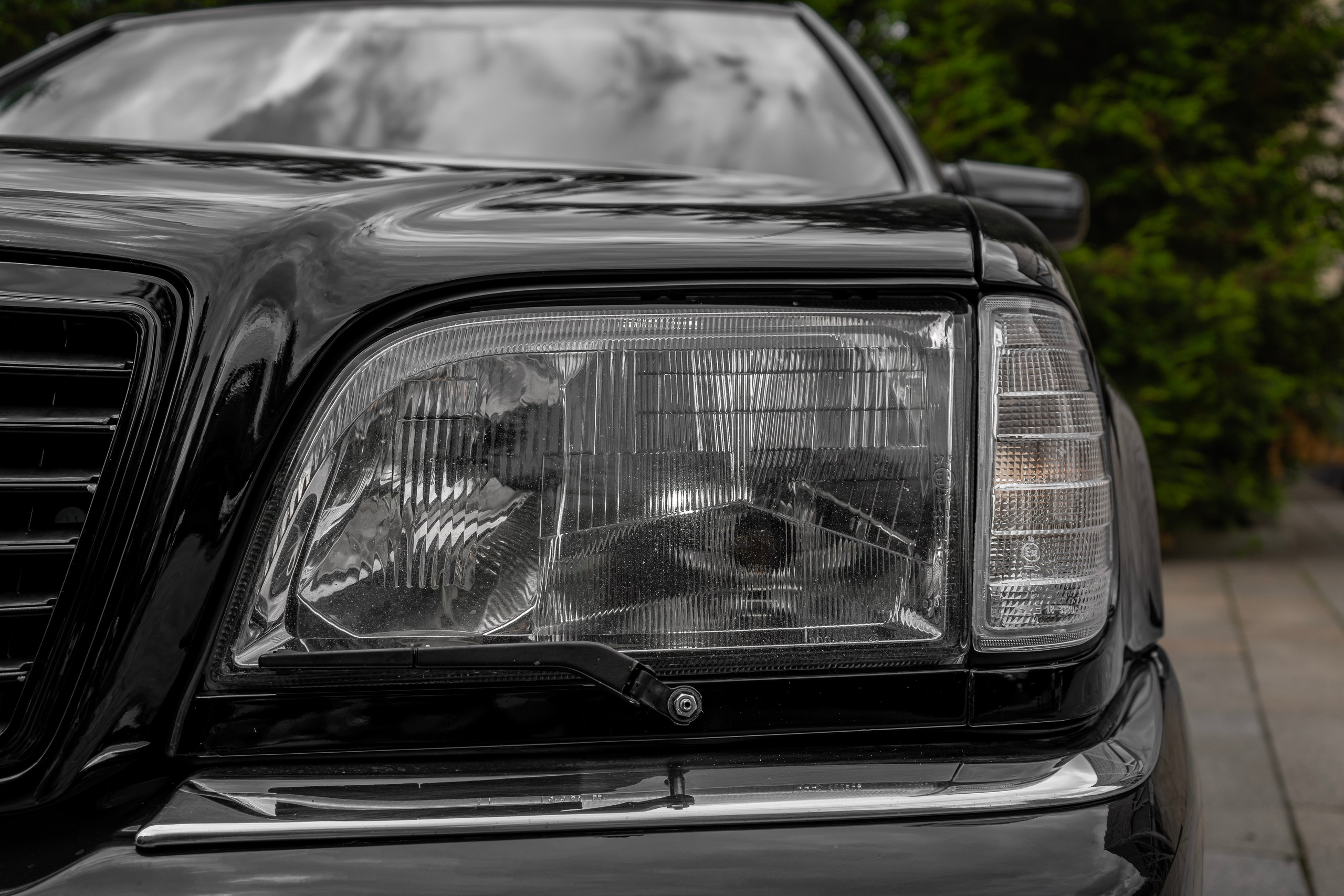 Mercedes W140. Автомобильный фотограф Ногинск Денис Городок