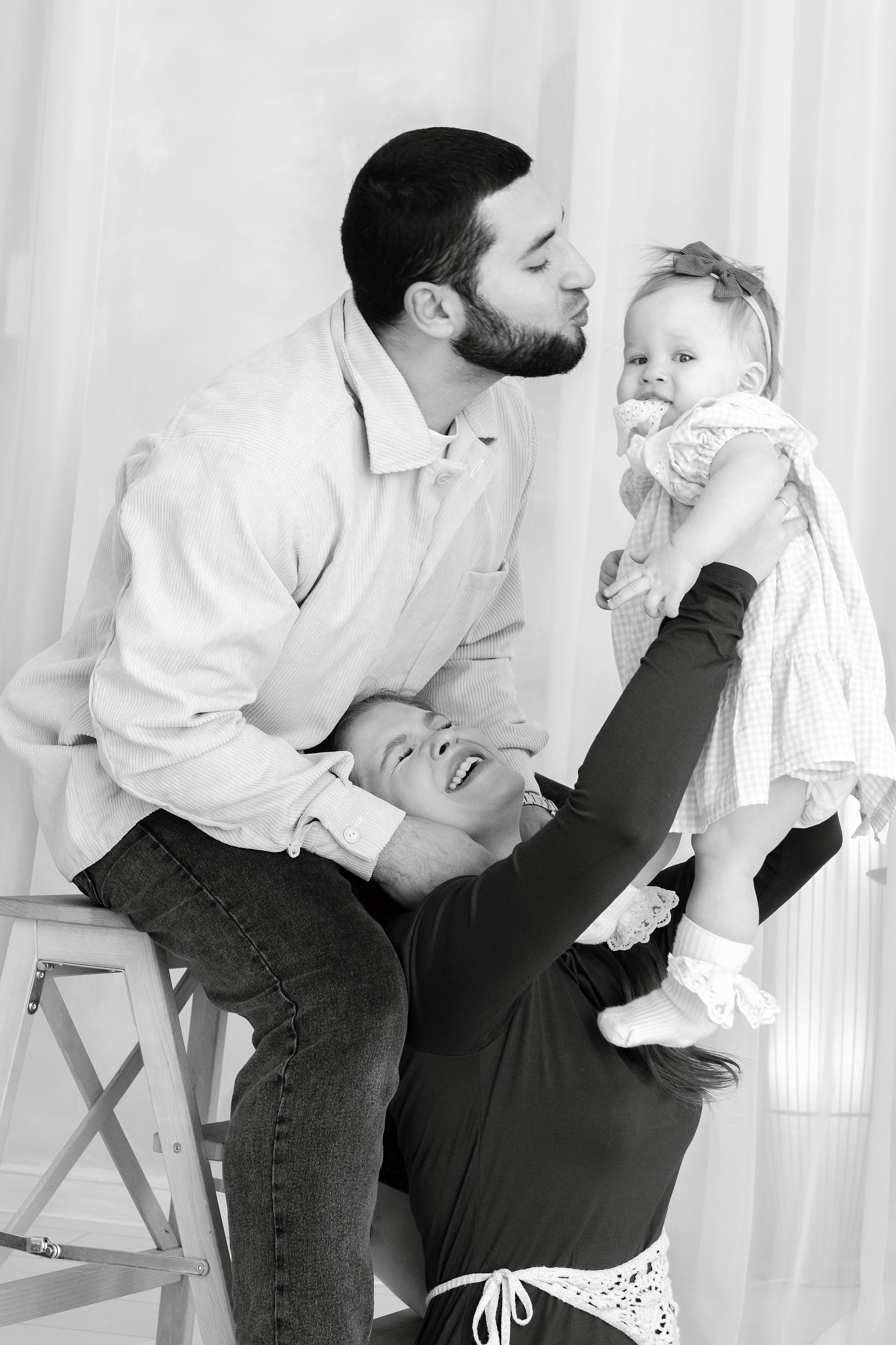 Алина с семьёй. Фотограф Лесозаводск/Хабаровск