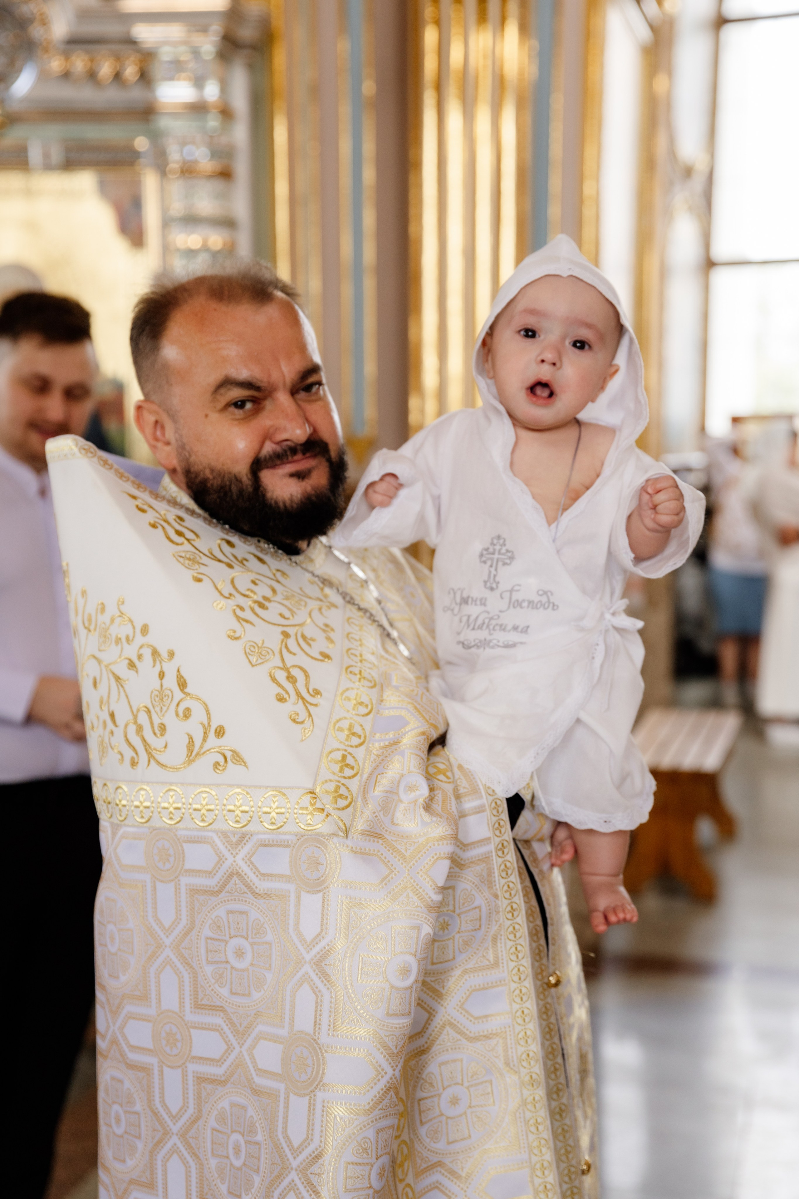 Крещение Максима. Семейный фотограф документалист в Пензе Лопатинская Татья