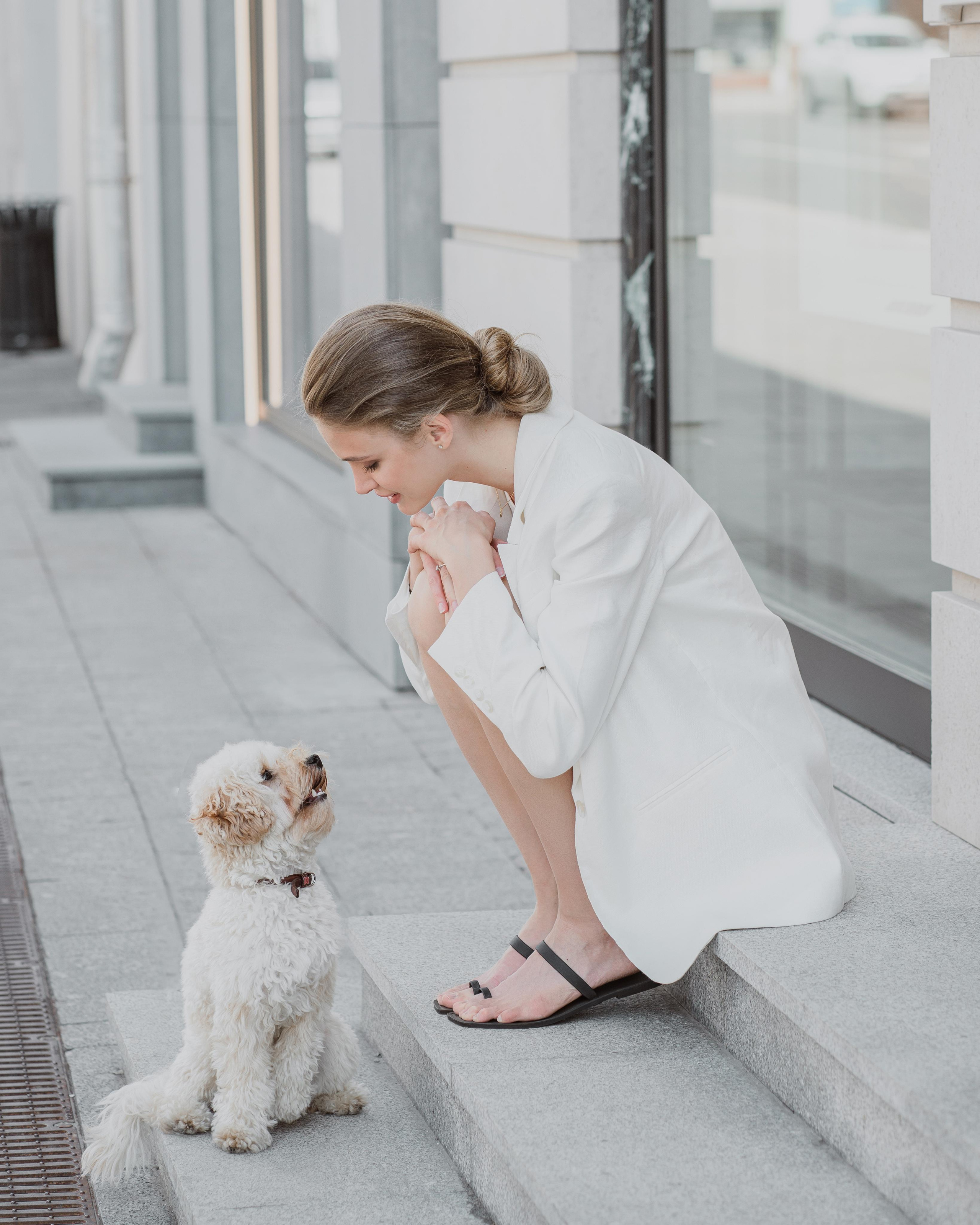 Катя и собачки. Фотограф в Москве Кондратьева Кристина
