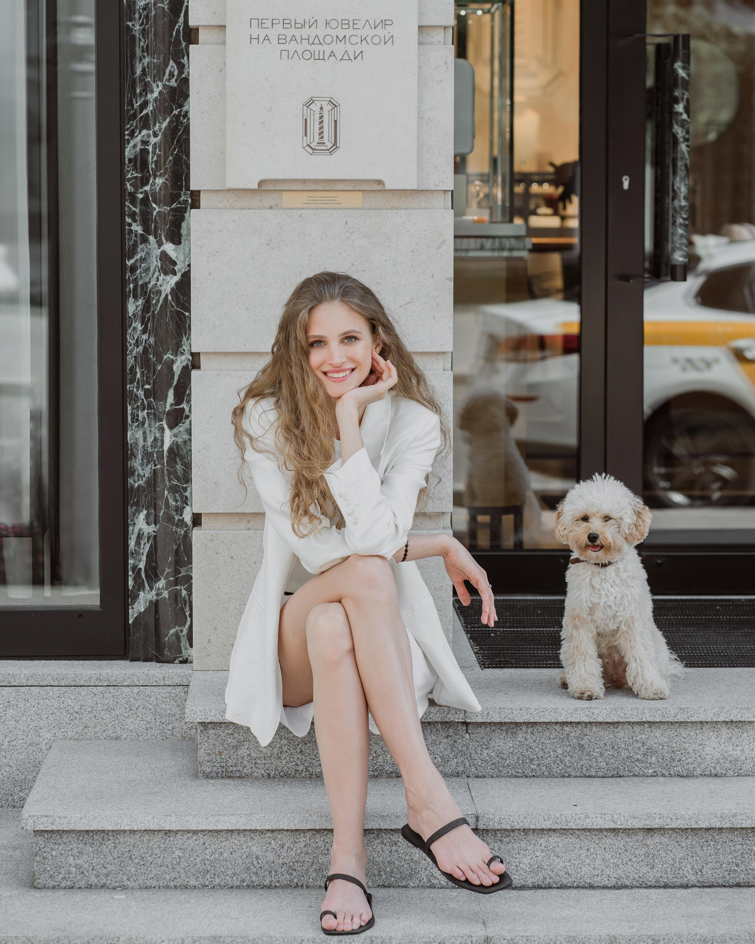 Катя и собачки. Фотограф в Москве Кондратьева Кристина