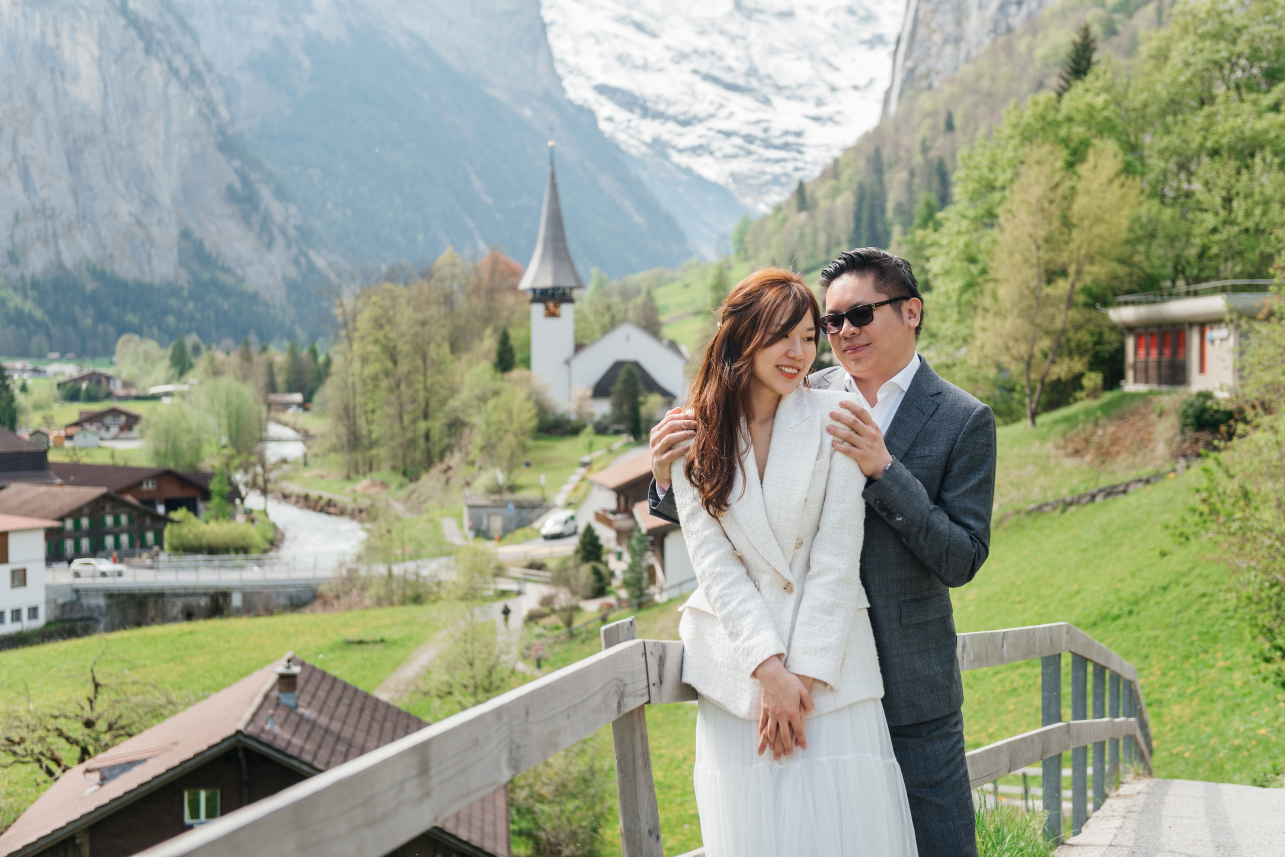 Hazel & Max (Lauterbrunnen, Suisse). Photographe en Suisse et en Europe Anna Alekseenko