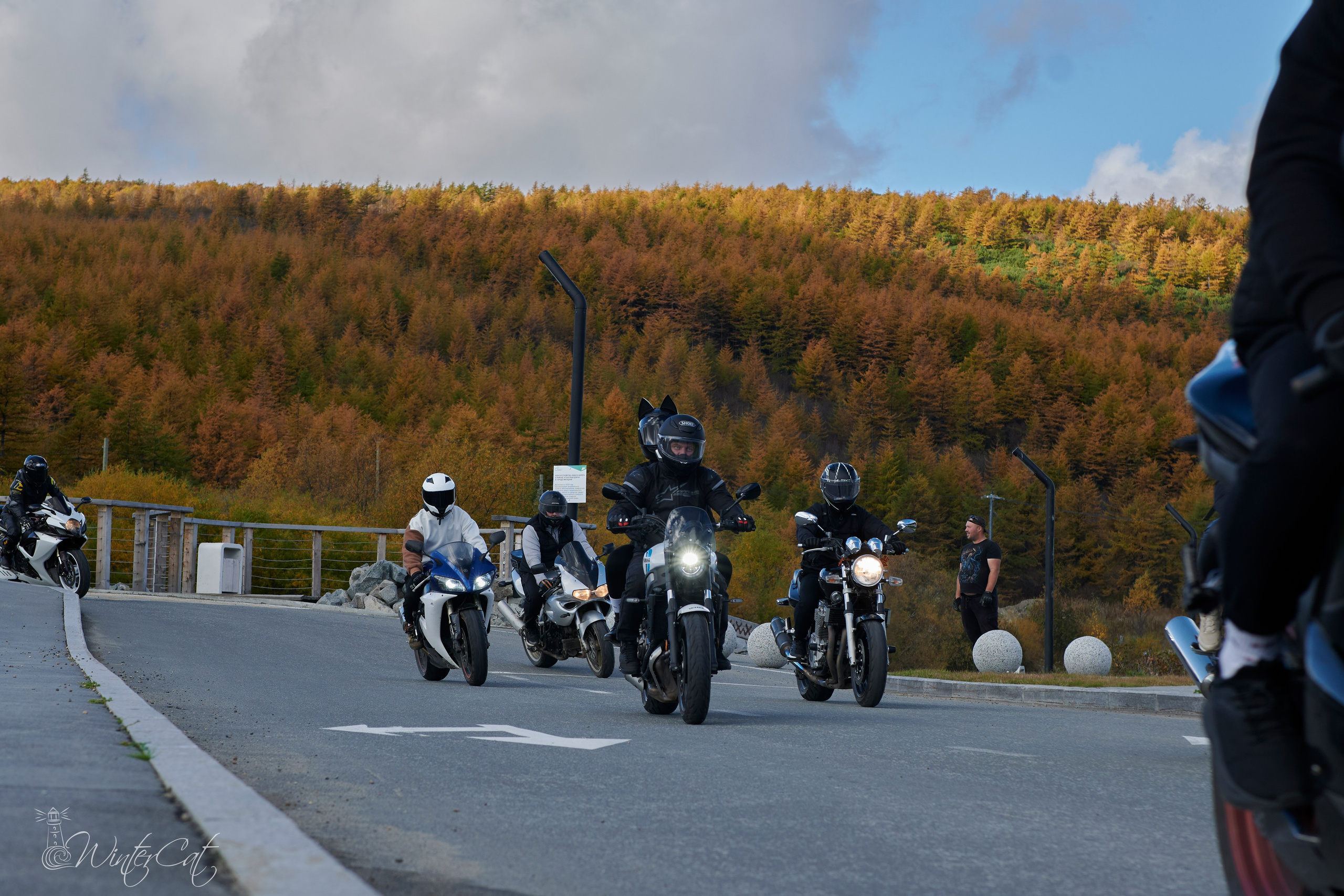 Закрытие мотосезона 2025 Полярные Совы. Портретный и репортажный фотограф в Магадане Андрей Нефедов WinterCatPhoto