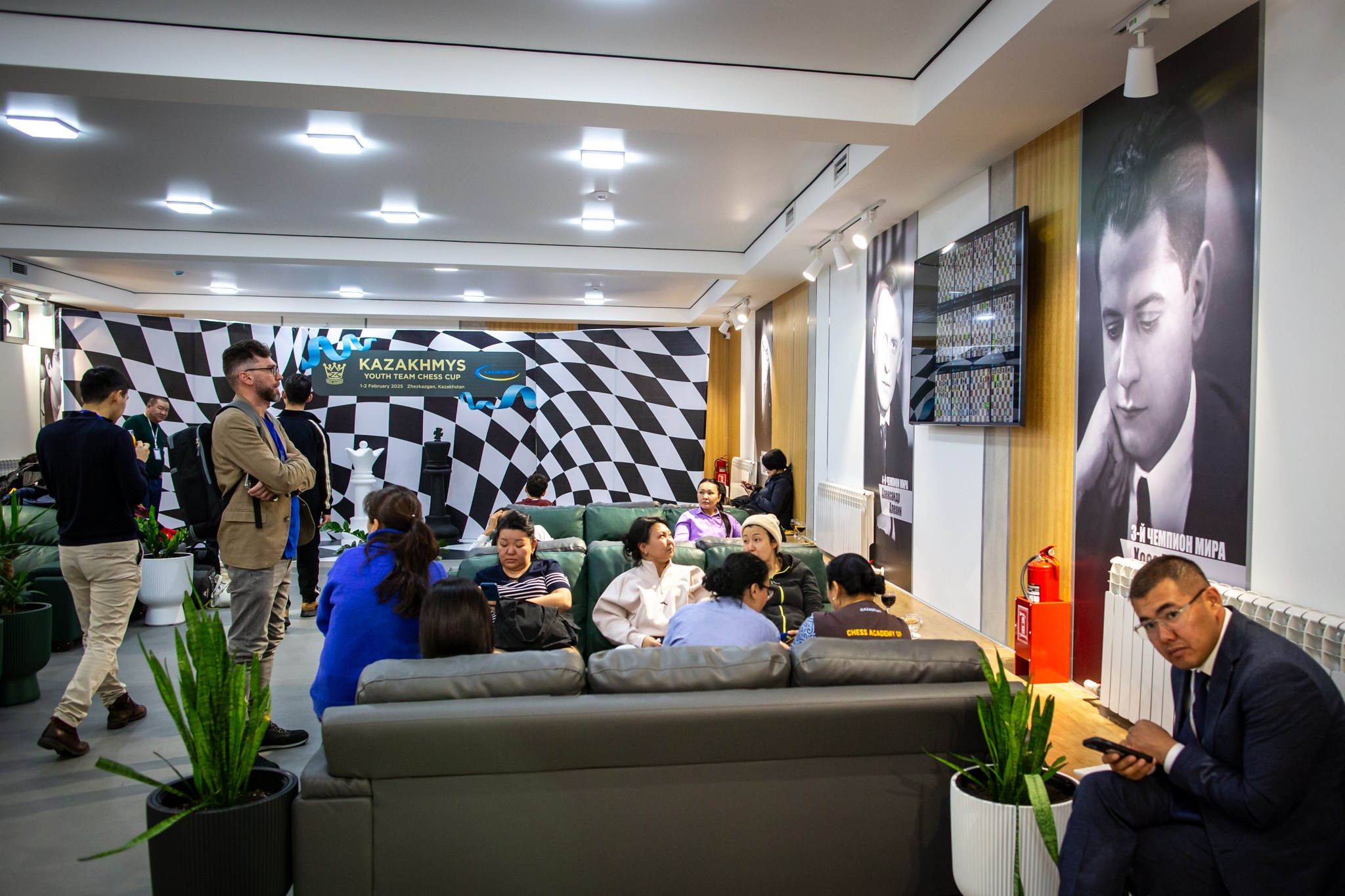 2025.02.02 KAZAKHMYS Youth Team Chess CUP 2025 — Day2_rapid. Фотограф Анна Штурман (репортажная съёмка любых событий и мероприятий) Anna Shtourman photographer