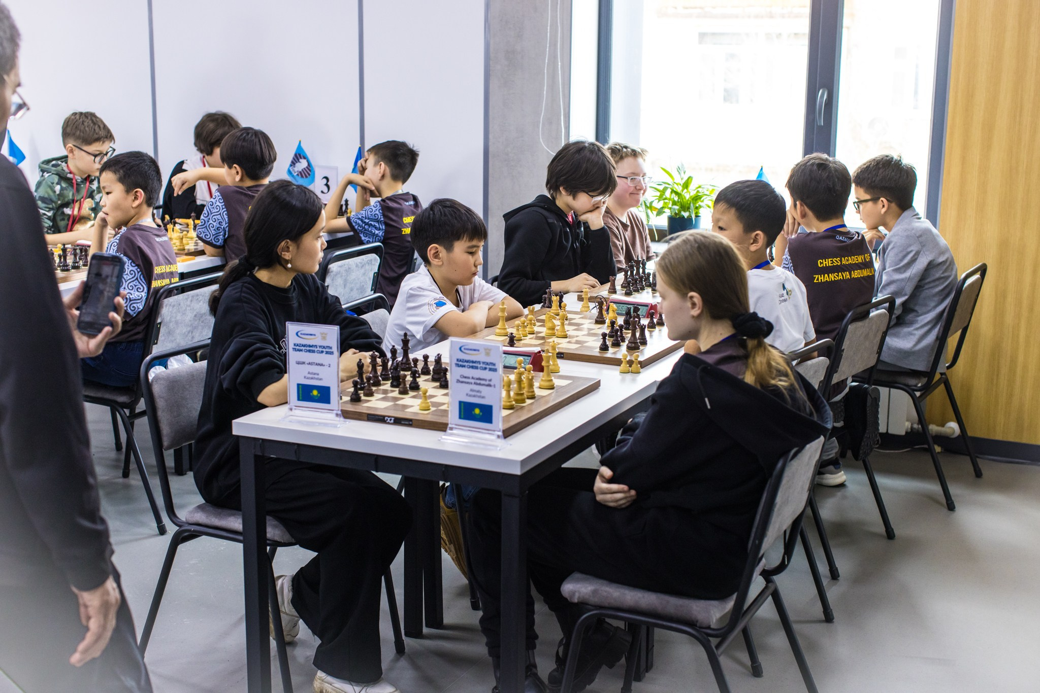 2025.02.02 KAZAKHMYS Youth Team Chess CUP 2025 — Day2_rapid. Фотограф Анна Штурман (репортажная съёмка любых событий и мероприятий) Anna Shtourman photographer